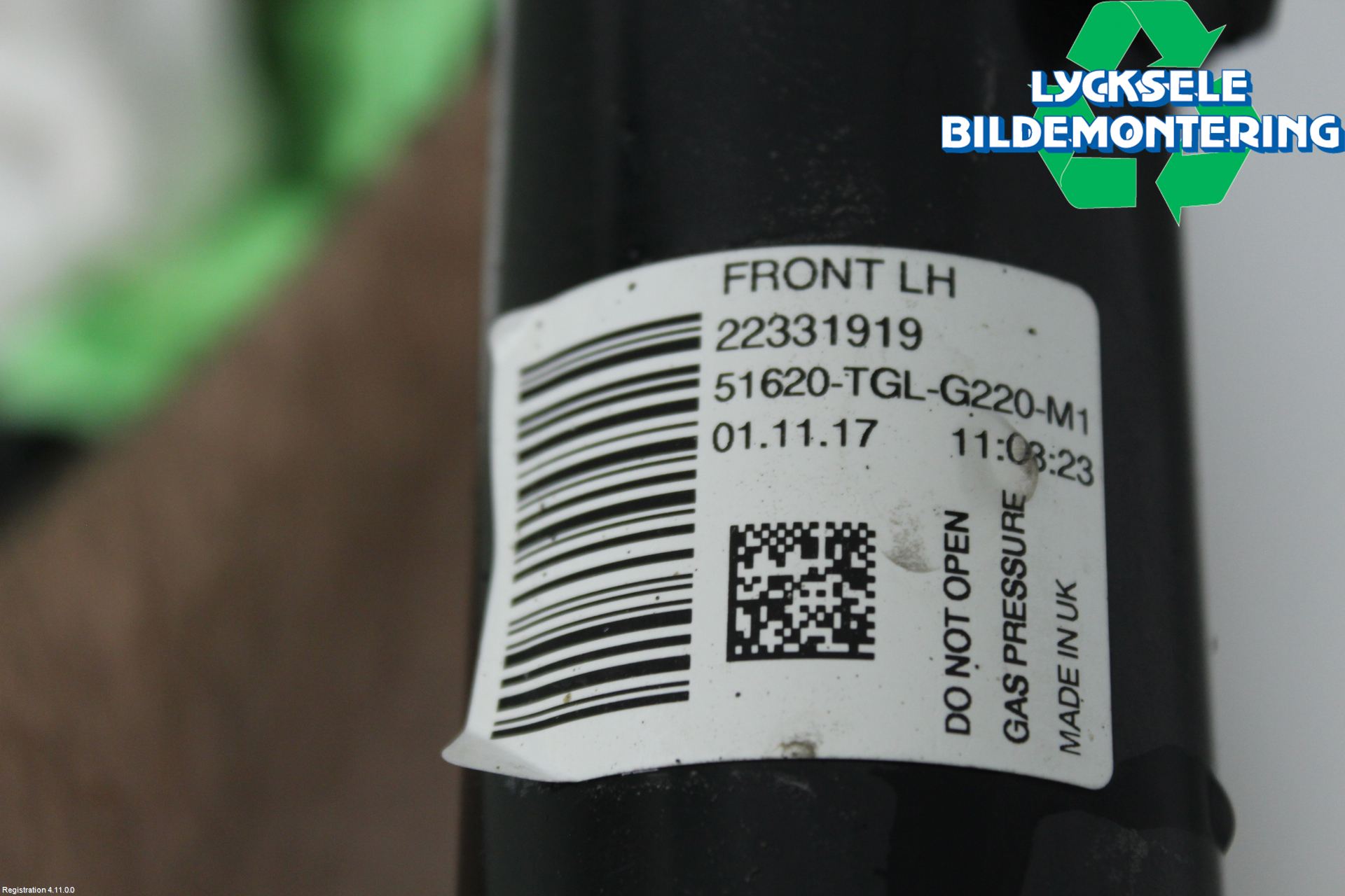 Honda CIVIC 17-22 Fjäderben Fram Vänster