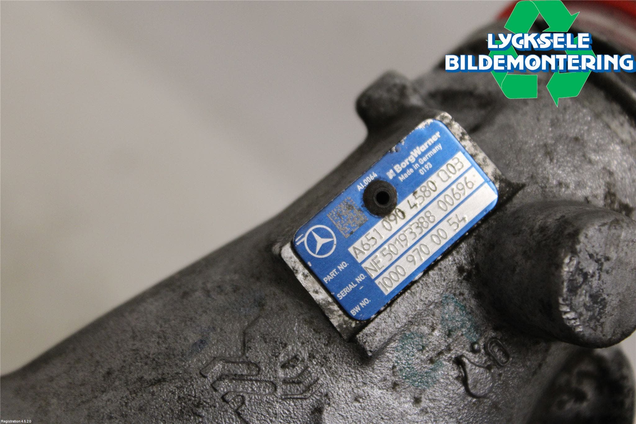 Mercedes-Benz MB C-KLASS (W204) 07-15 Turboaggregat