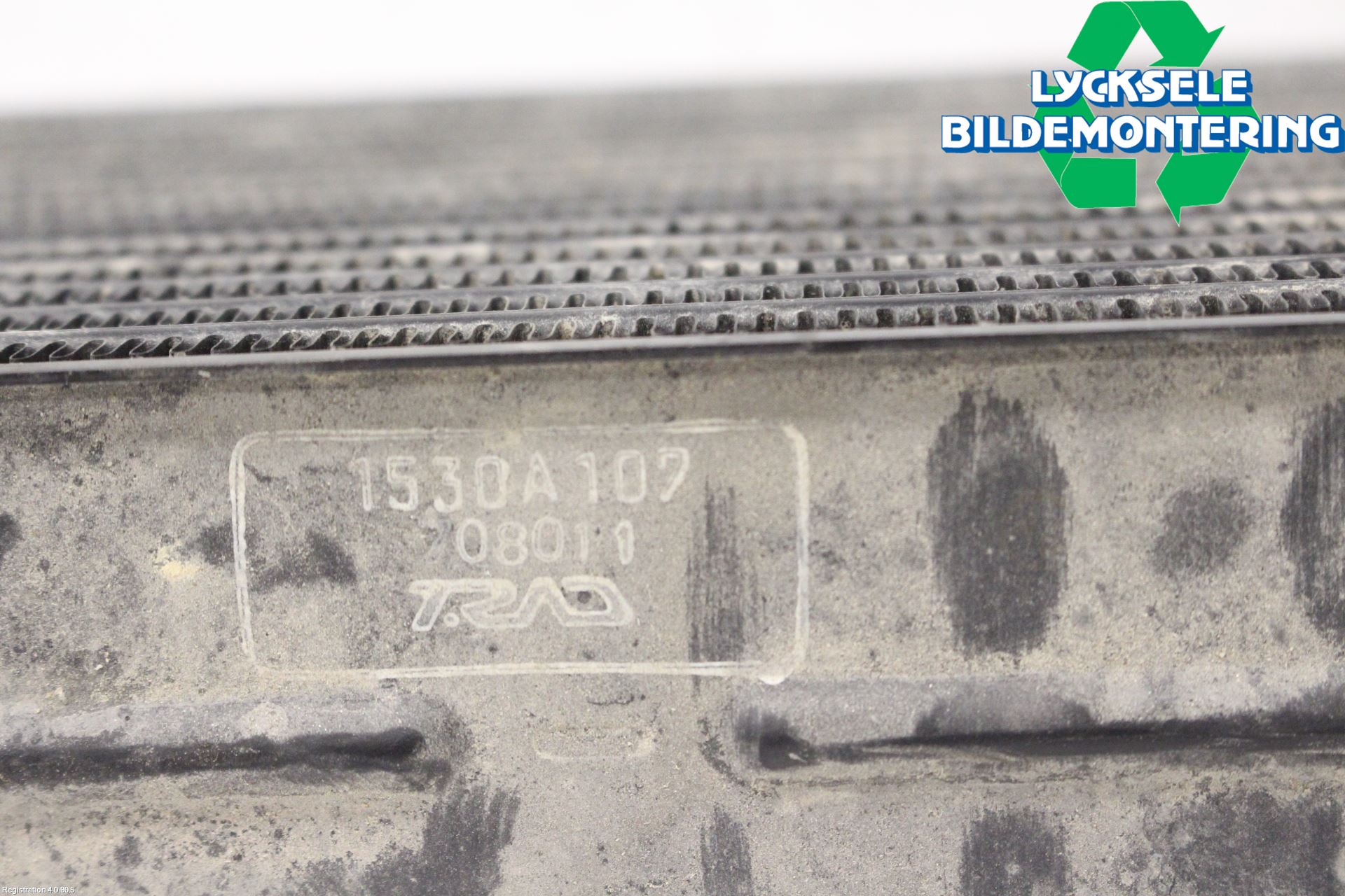 Mitsubishi OUTLANDER 07-12 Laddluft-Intercooler Kyl