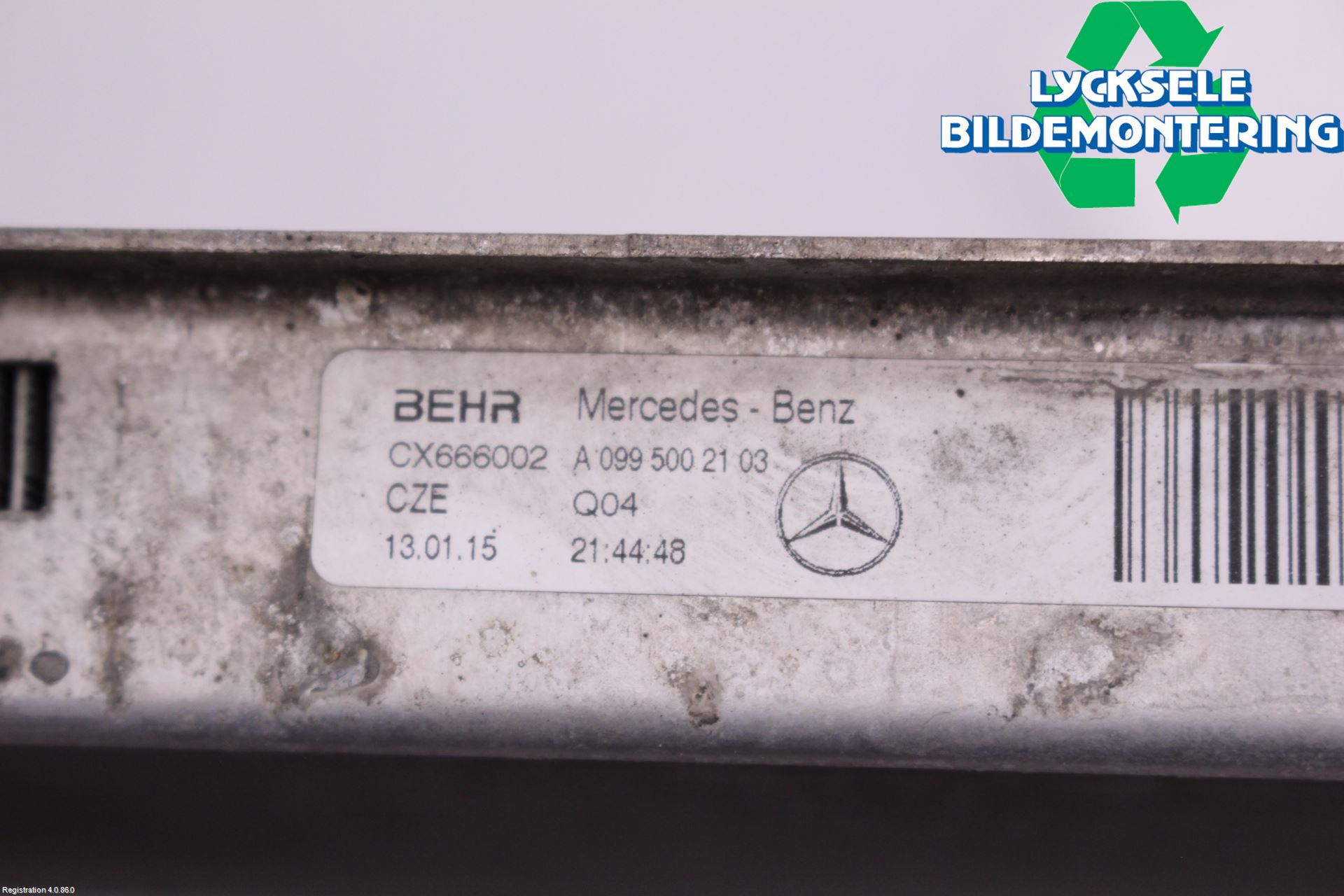 Mercedes-Benz MB C-KLASS (W205) 14-21 Kylare Aut