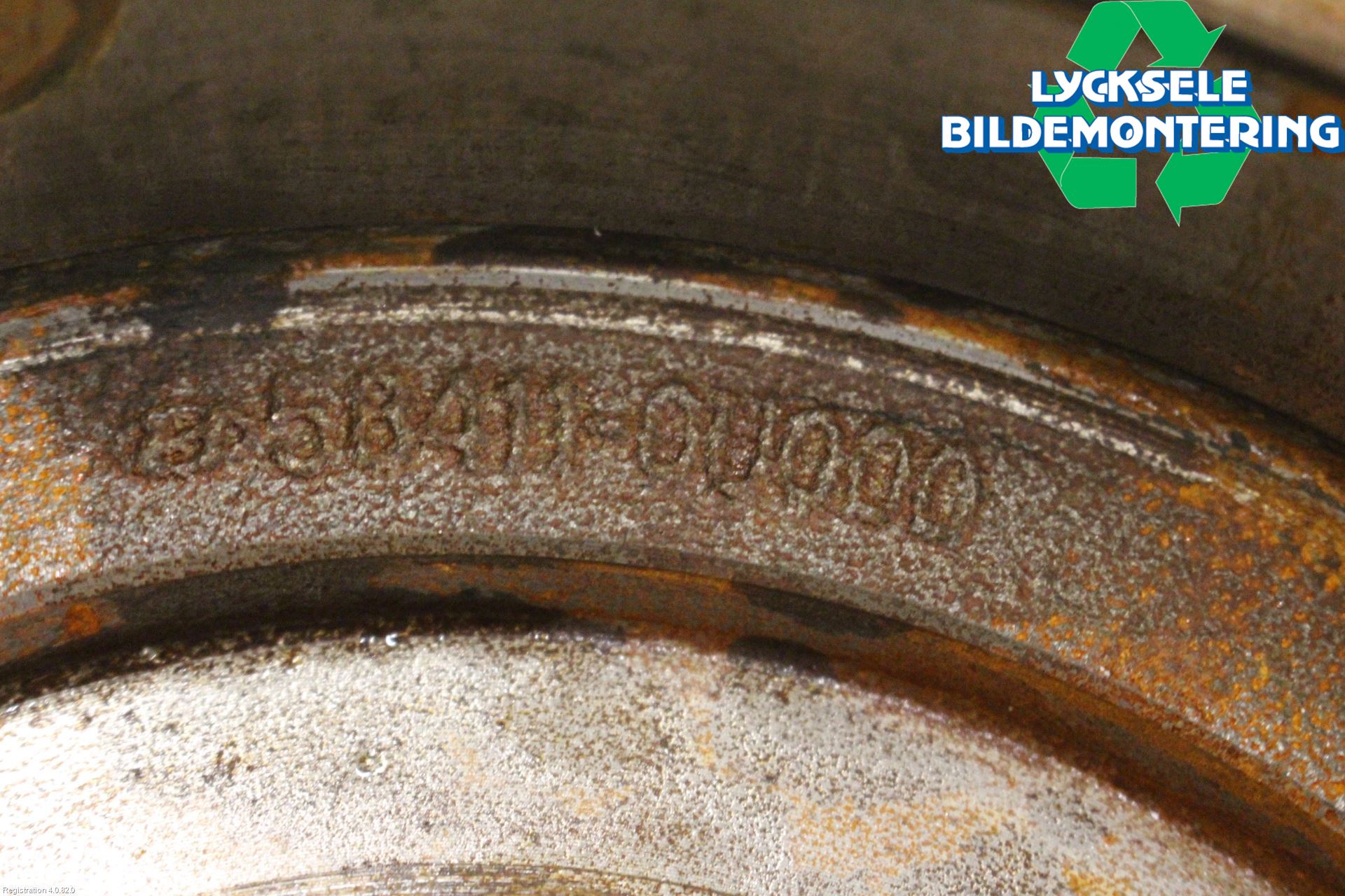 Kia RIO 17- Bromstrumma Bak