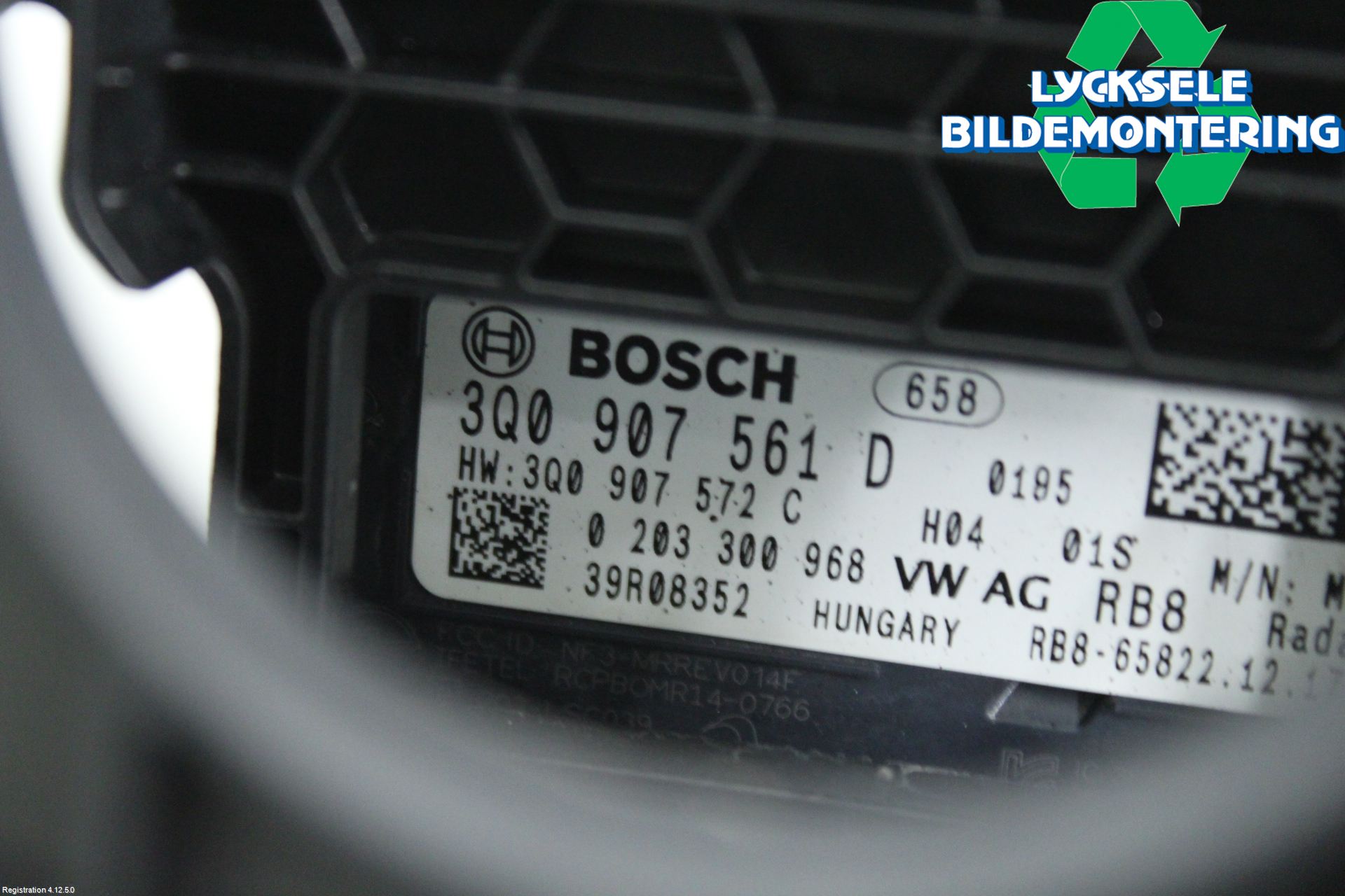Volkswagen VW PASSAT 15-19 Sensor Adaptiv Farthållare