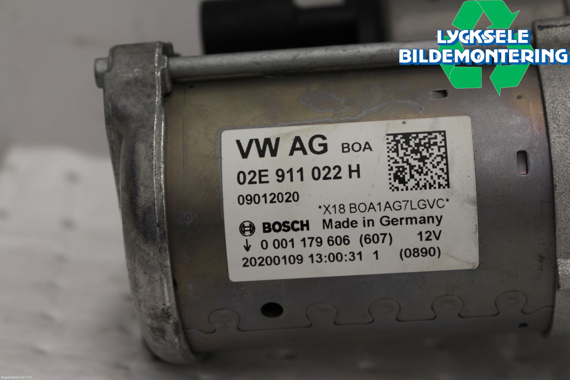 Seat TARRACO 19- Startmotor Diesel