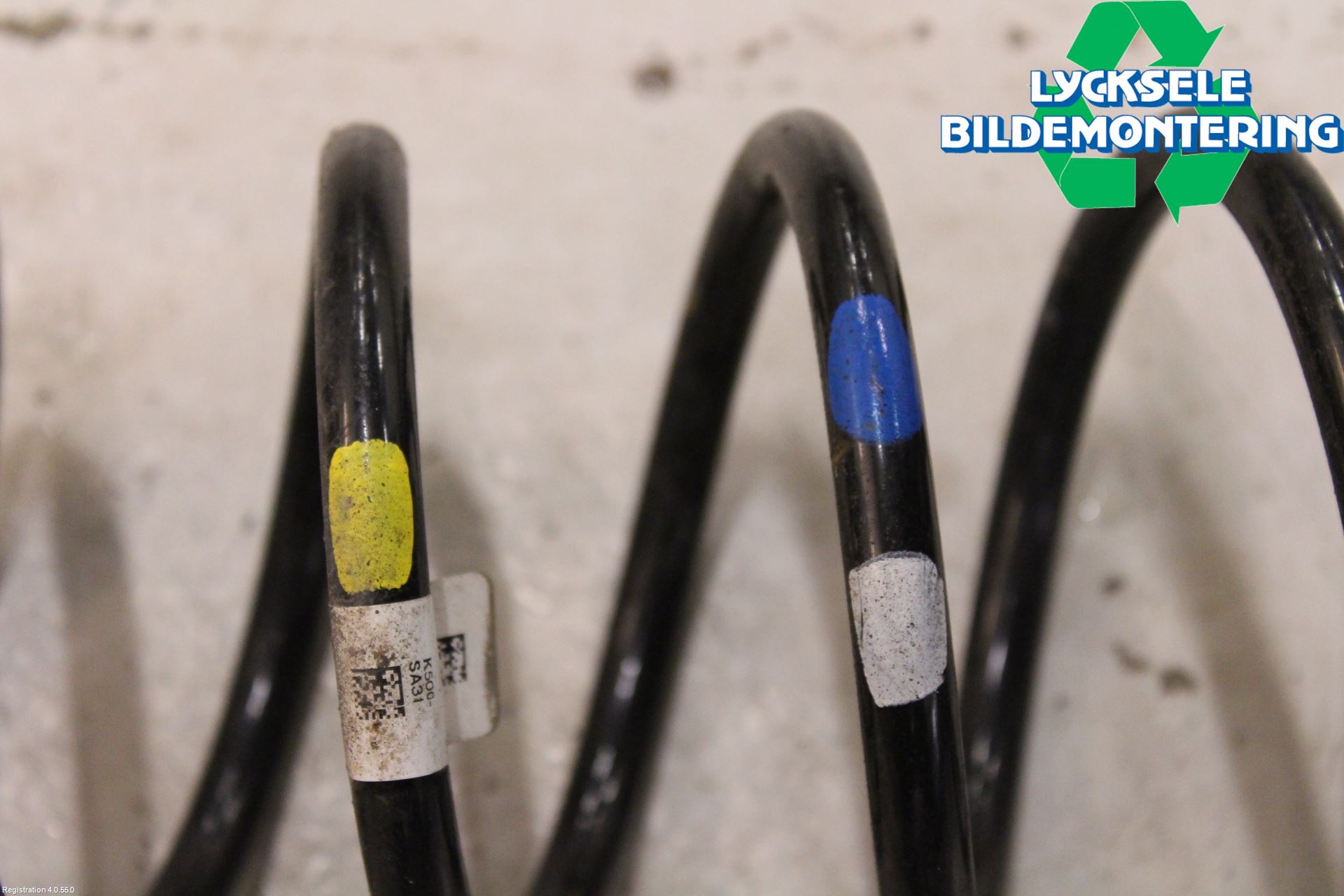 Kia VENGA 10-19 Fjäder Bak