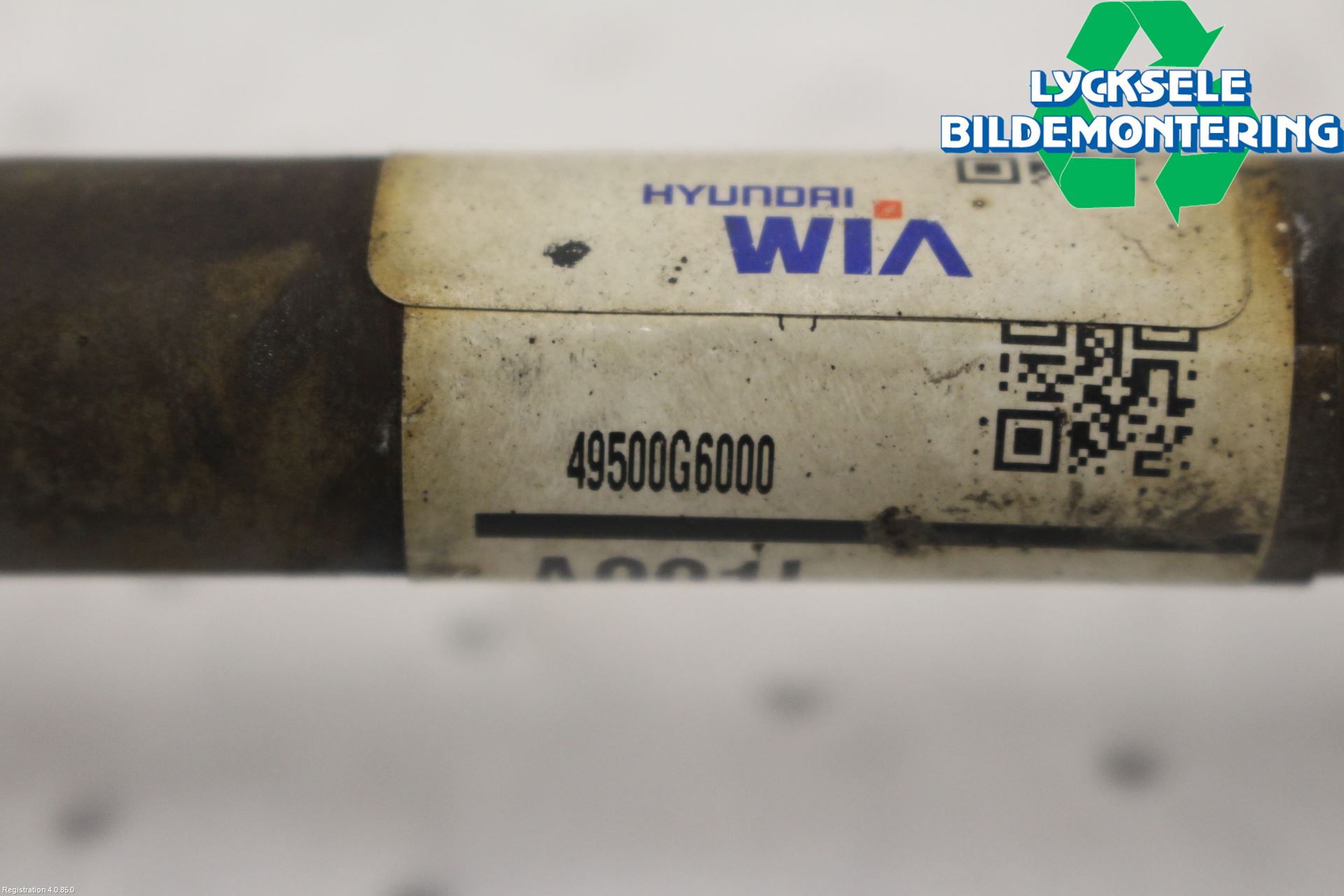 Kia PICANTO 17- Drivaxel Fram Vänster