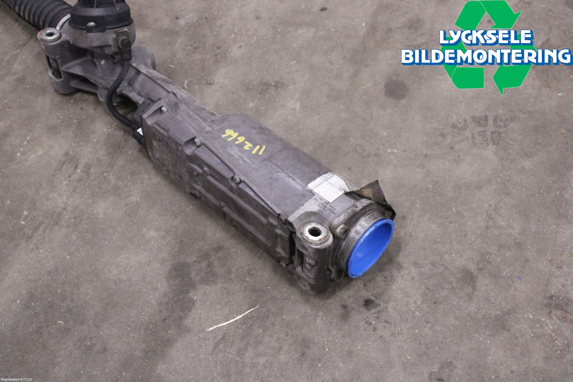 Audi A6/S6 4G 11-18 Styrväxel-Snäcka Elektrisk