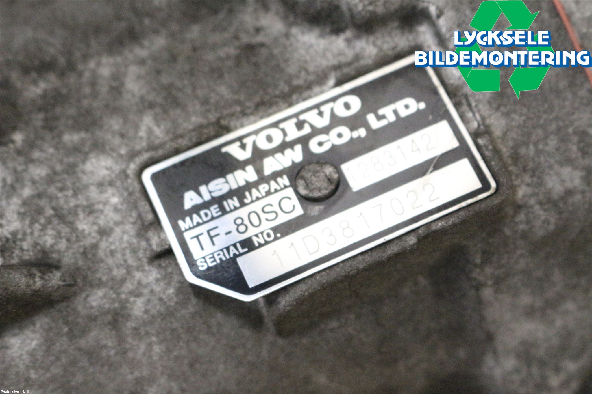 Volvo S60 11-13 Växellåda Automat