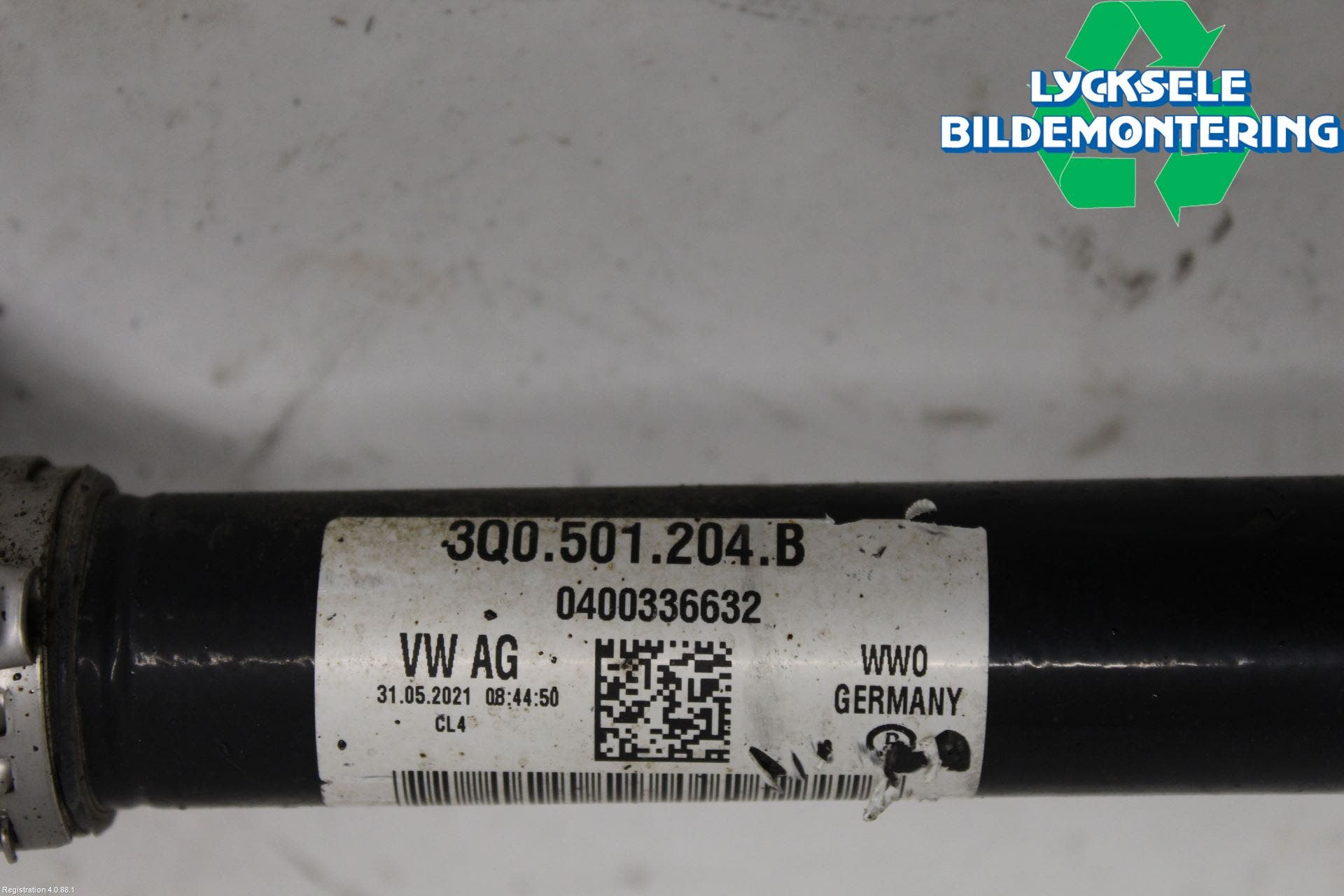 Skoda KODIAQ 17-24 Drivaxel Bak Höger