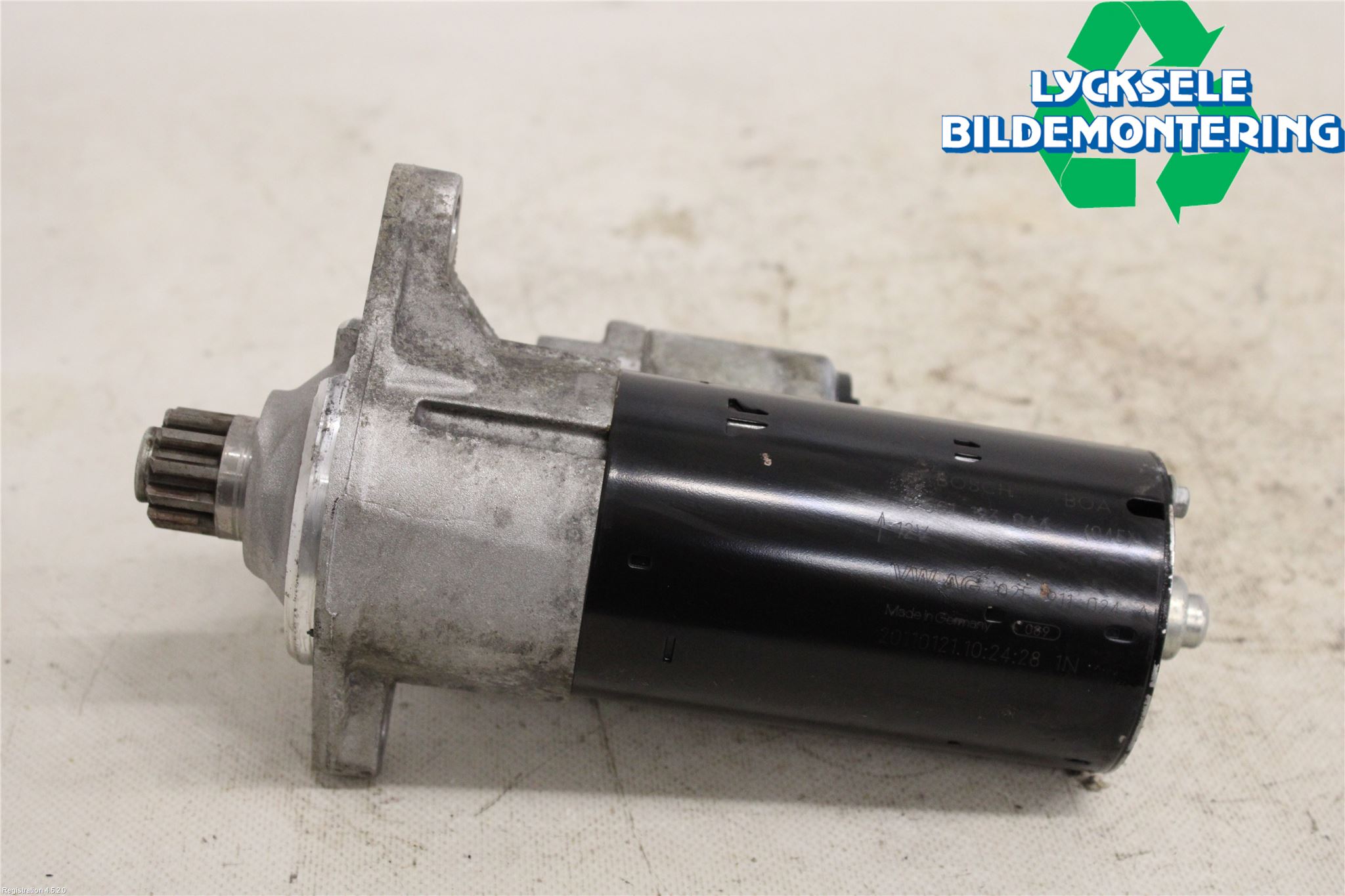 Volkswagen VW JETTA VI 11- Startmotor Diesel