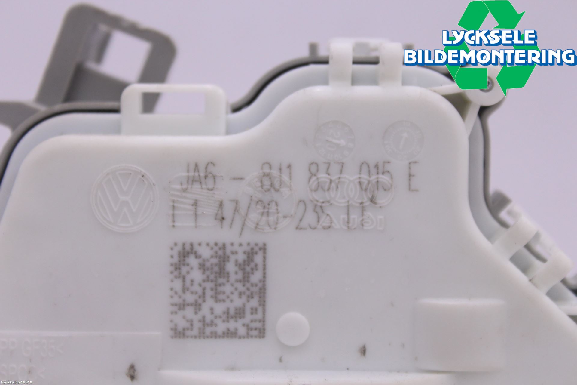 Volkswagen VW TOUAREG CR 18- Låskista-Dörrlås