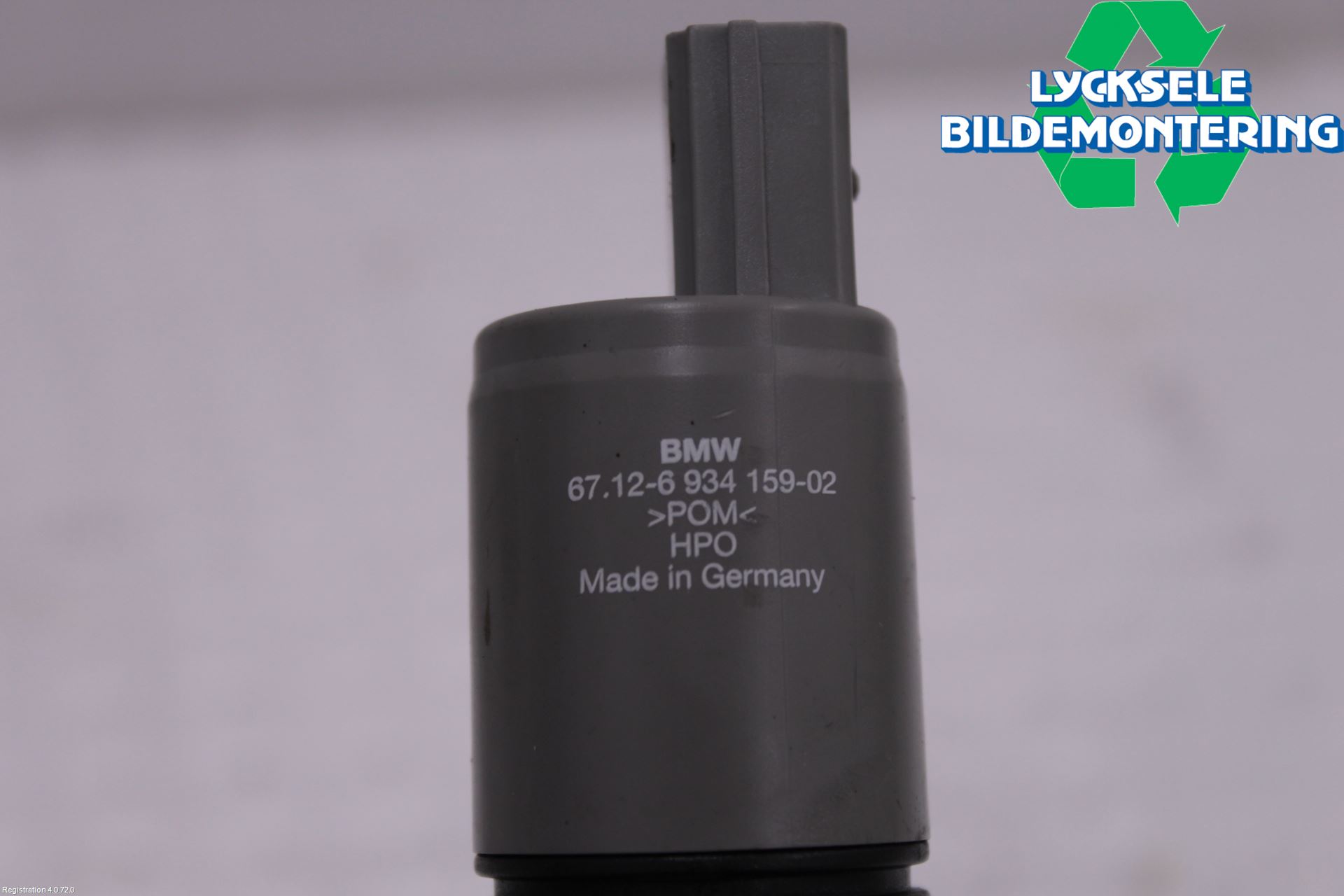 BMW X1 E84 10-15 Spolarpump Vindruta