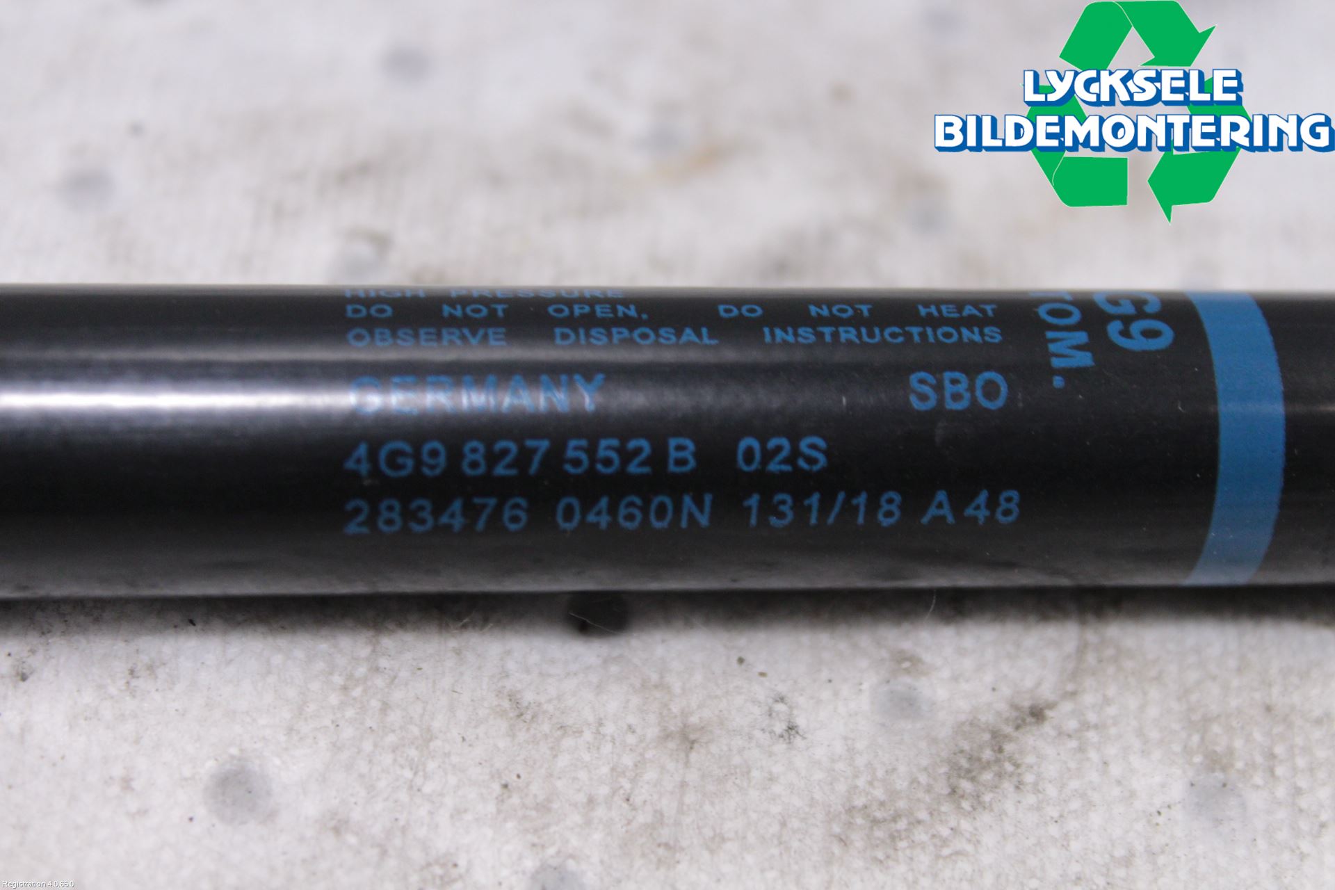 Audi A6 ALLROAD 12-18 Gasfjäder Baklucka