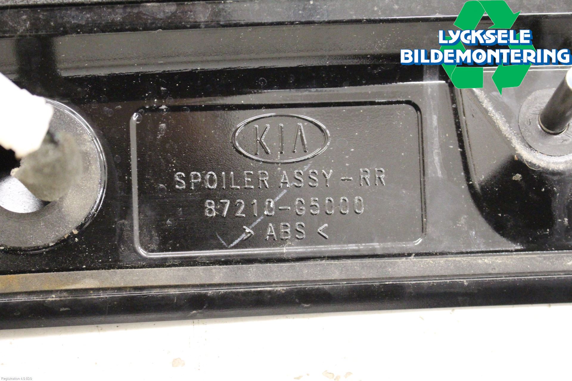 Kia NIRO (DE) 17-22 Spoiler Baklucka