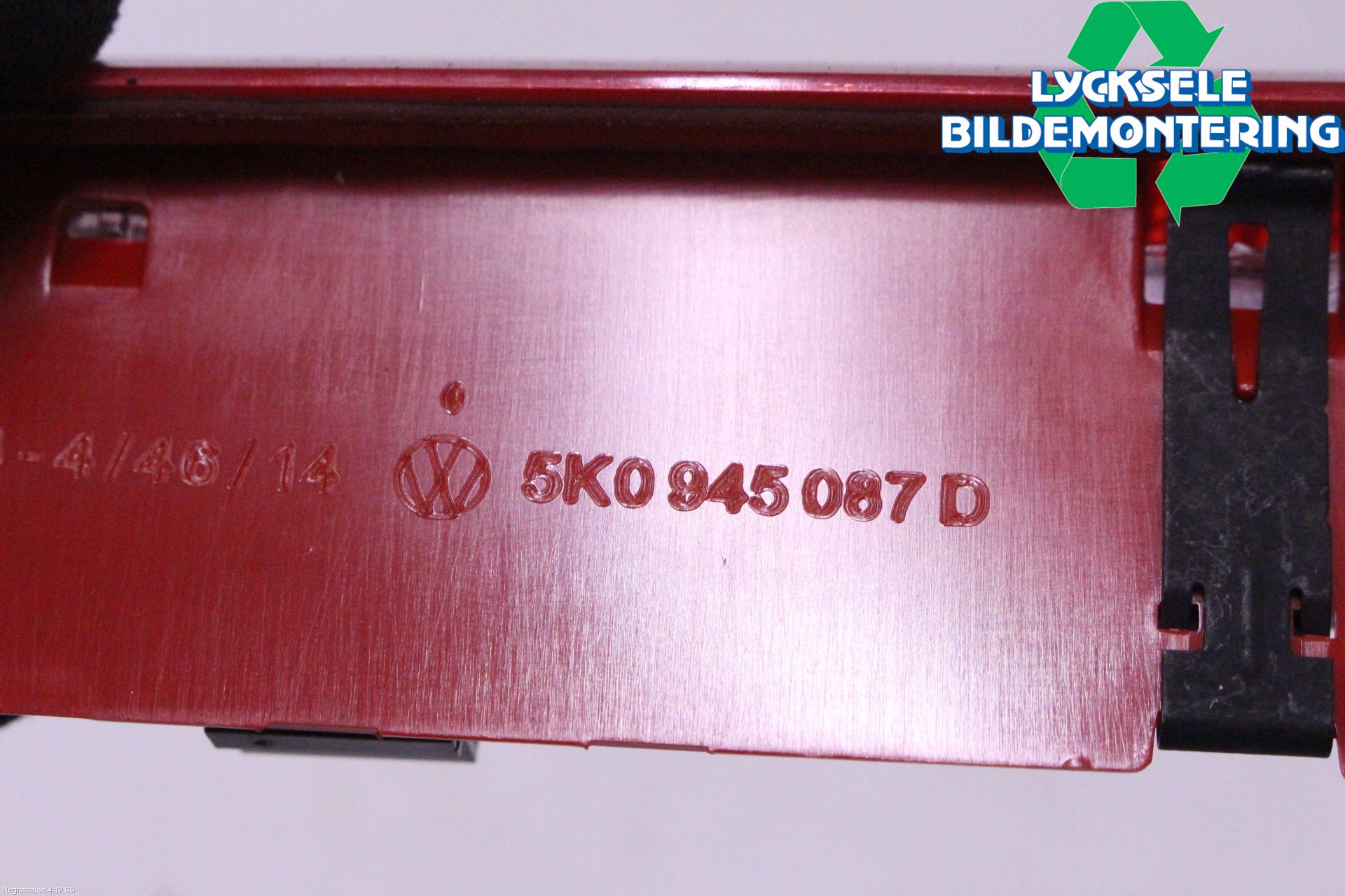 Volkswagen VW GOLF / E-GOLF VII 13-20 Bromsljus Bakruta