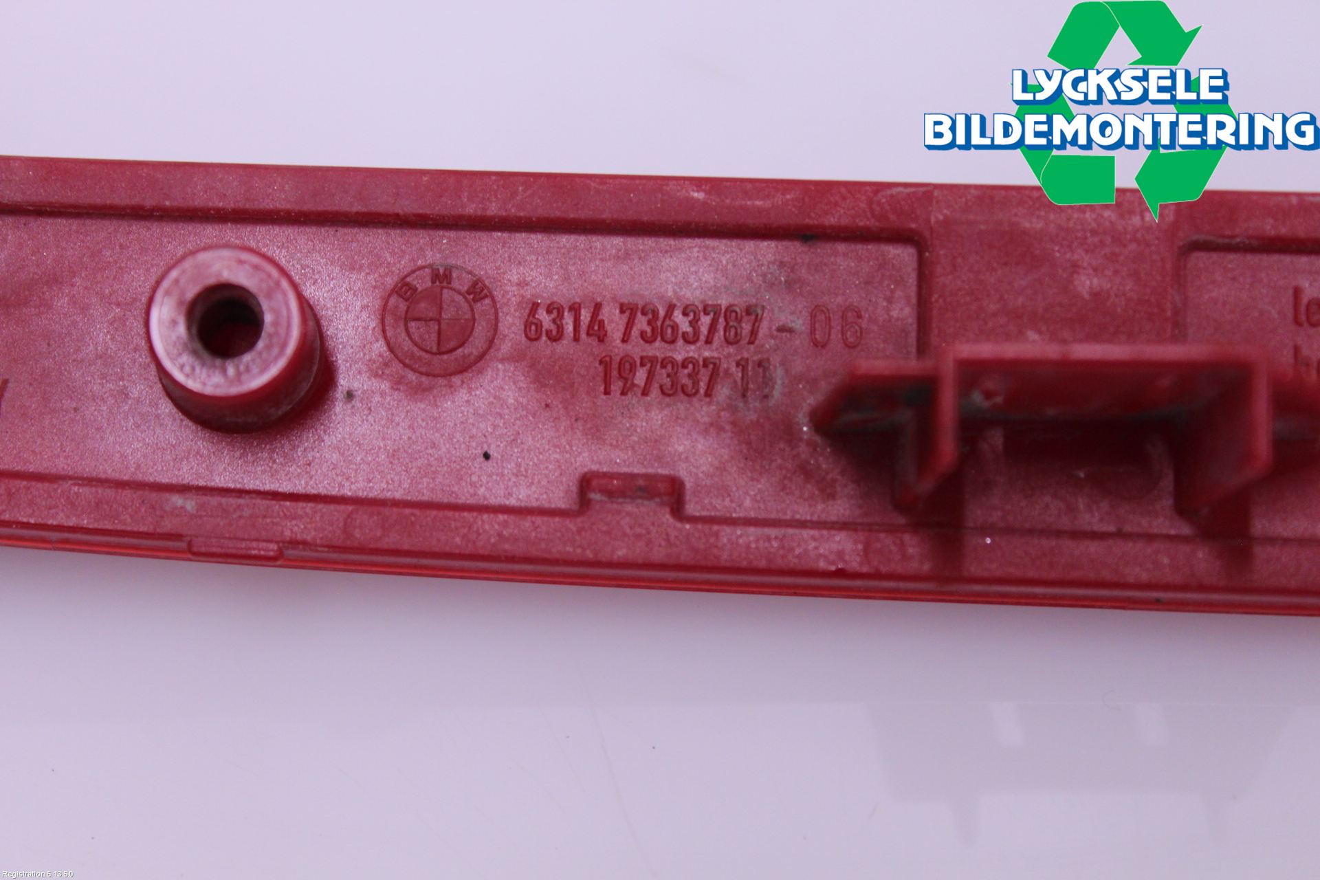 BMW 1 F20/F21 11-19 Dimljus/Reflex Bak