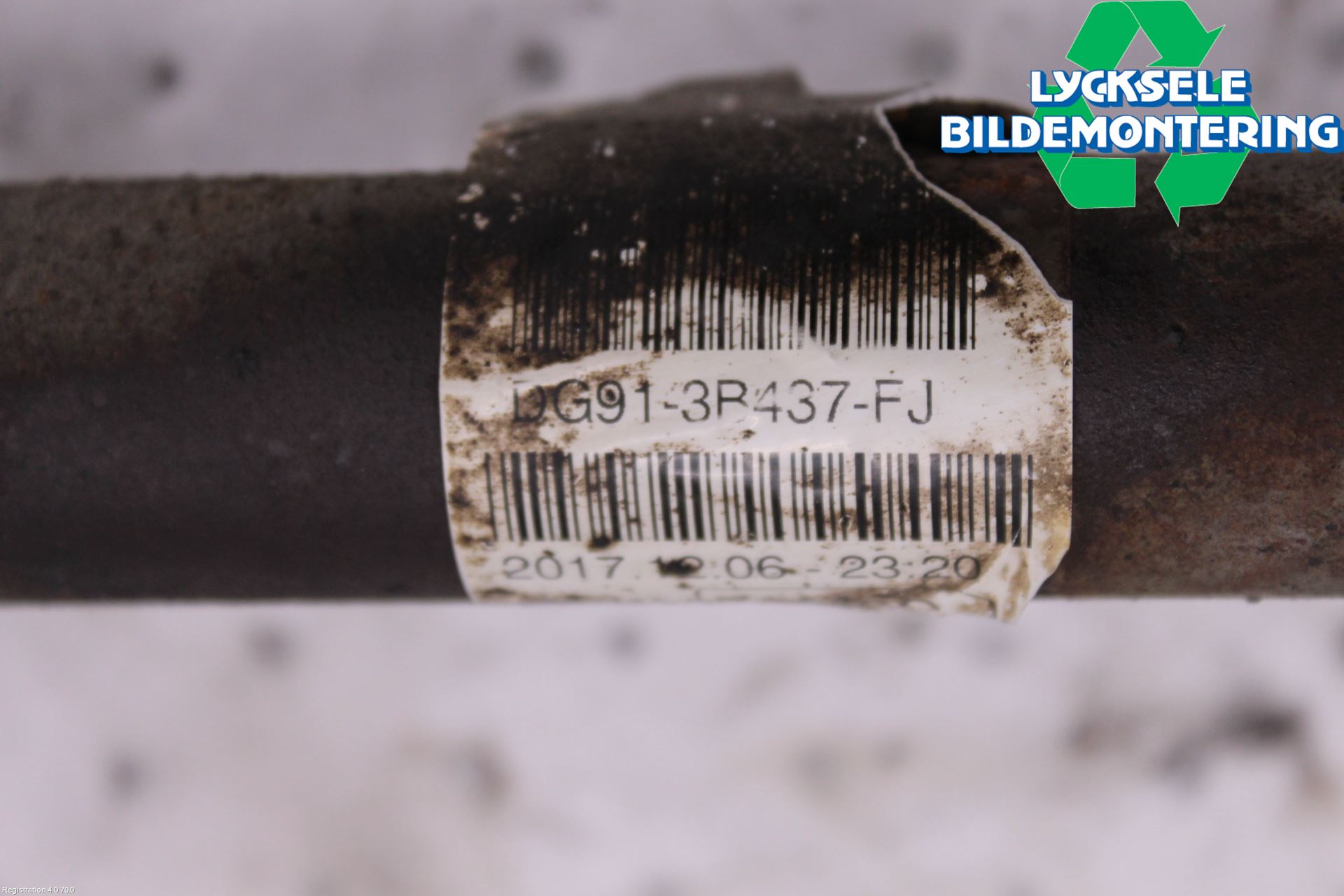 Ford MONDEO 15-22 Drivaxel Fram Vänster