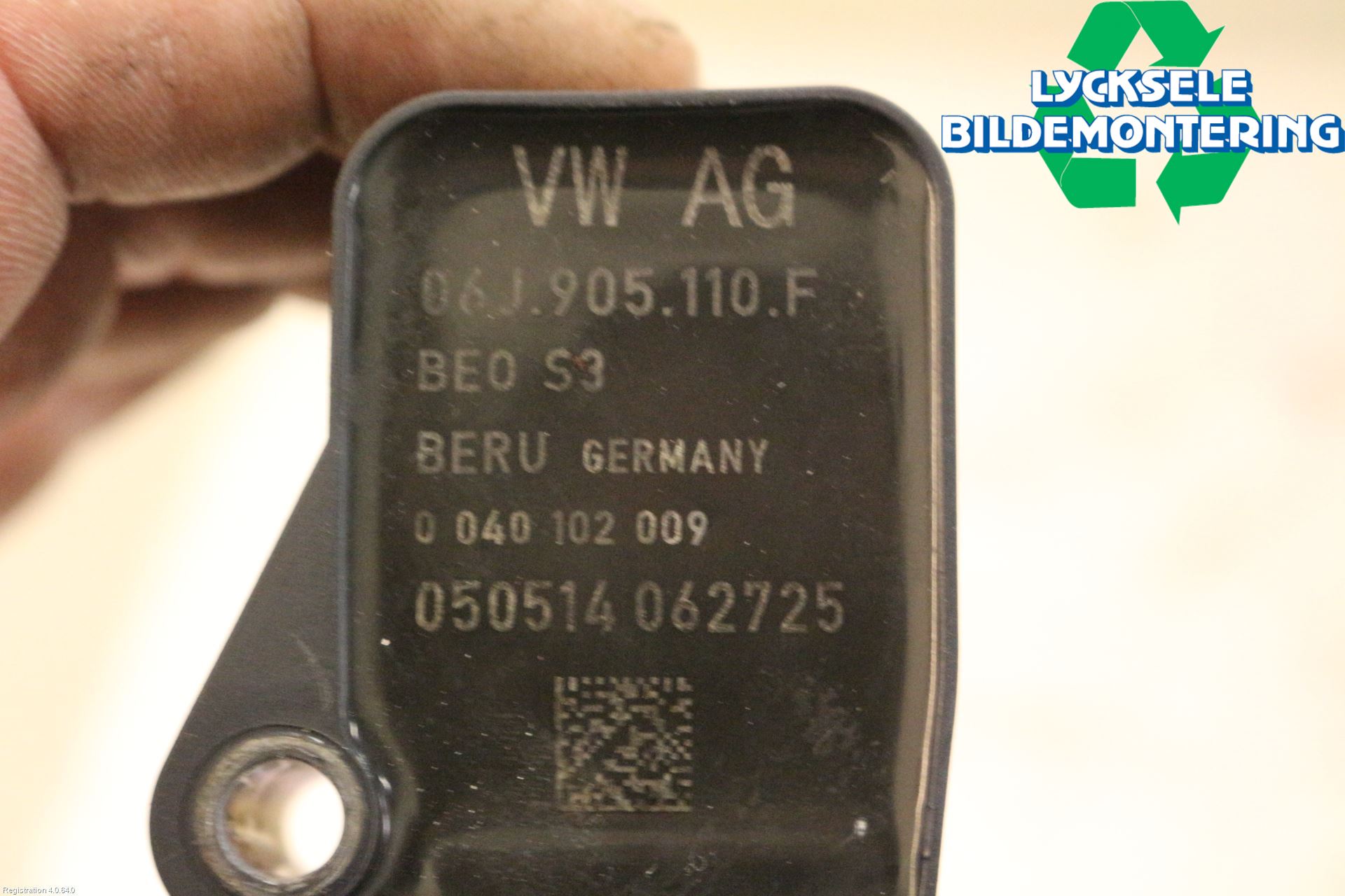 Volkswagen VW SCIROCCO 09-17 Tändspole