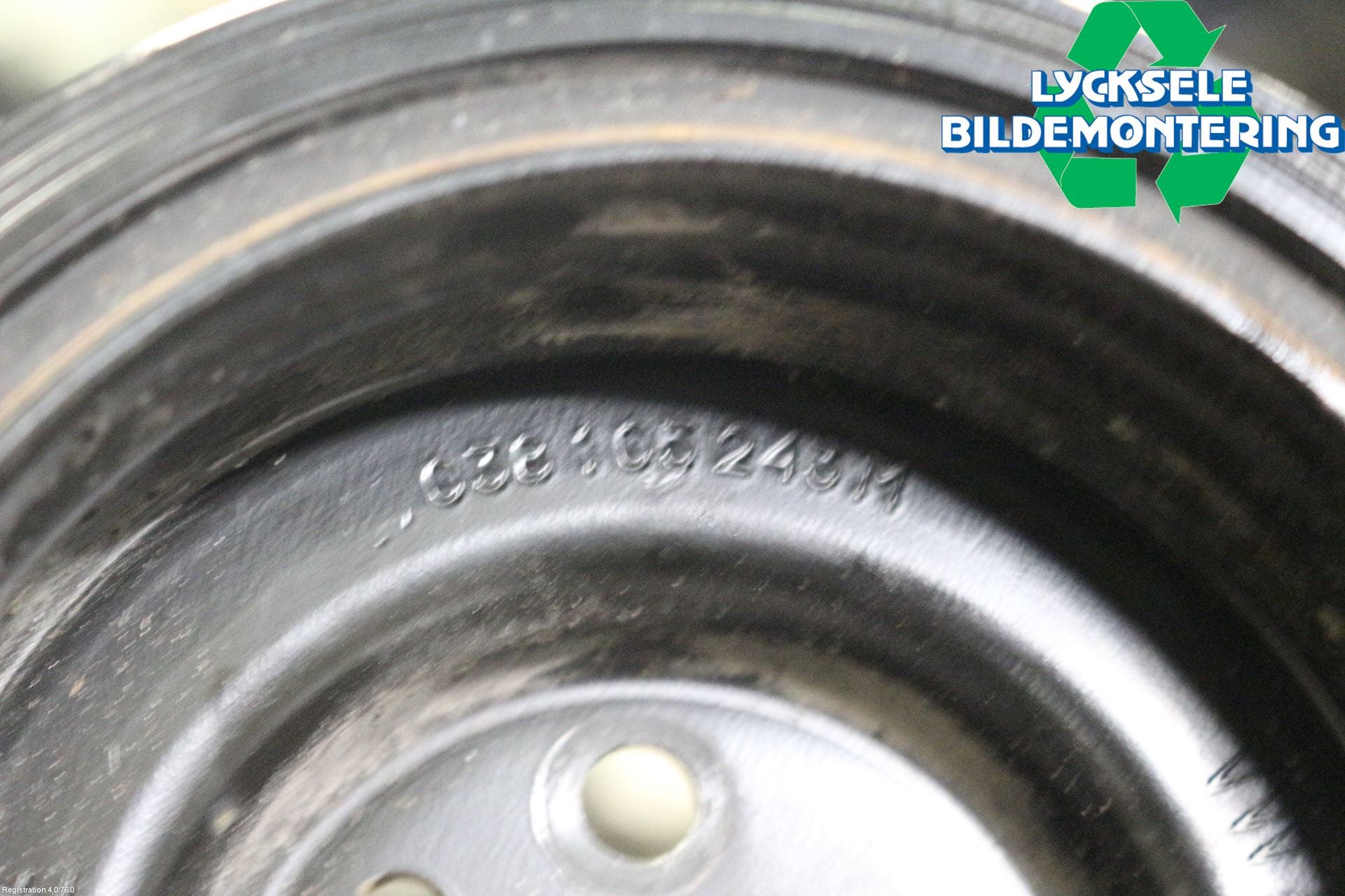 Volkswagen VW GOLF VI 09-13 Remskiva