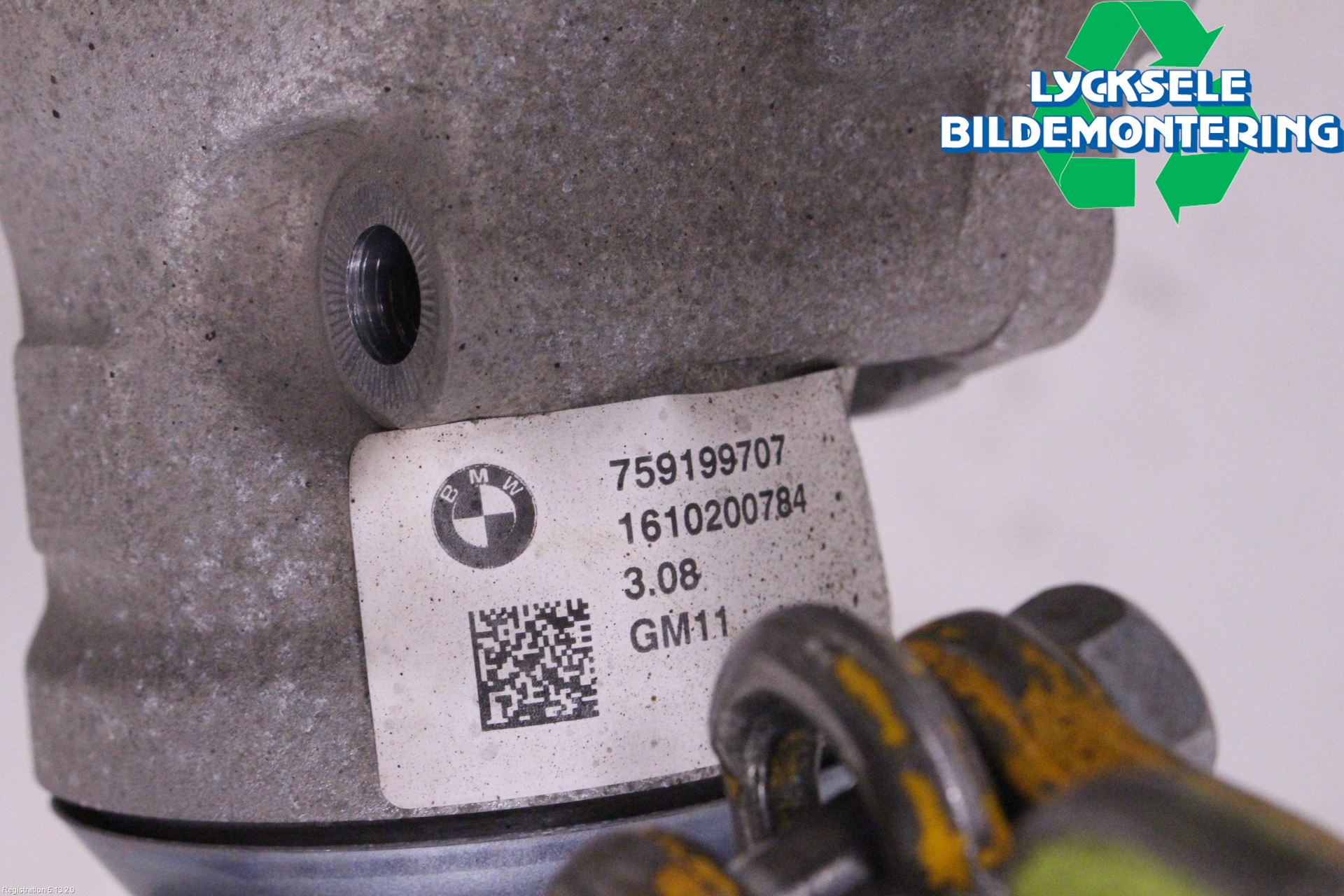 BMW 5 F10/F11/F18 09-17 Framvagn Diffrential