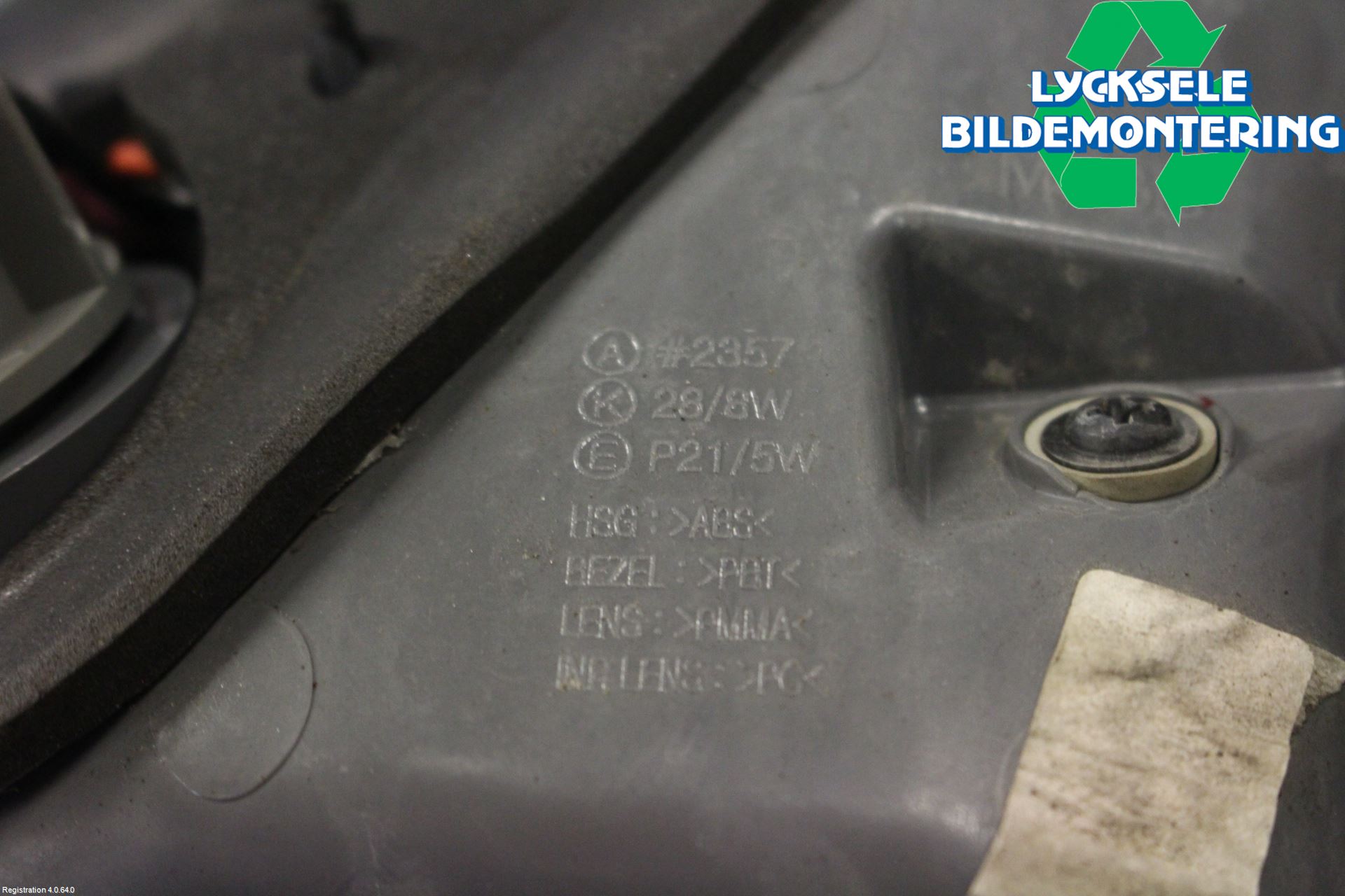 Hyundai i30 GD 13-17 Bakljus Lucka Vä