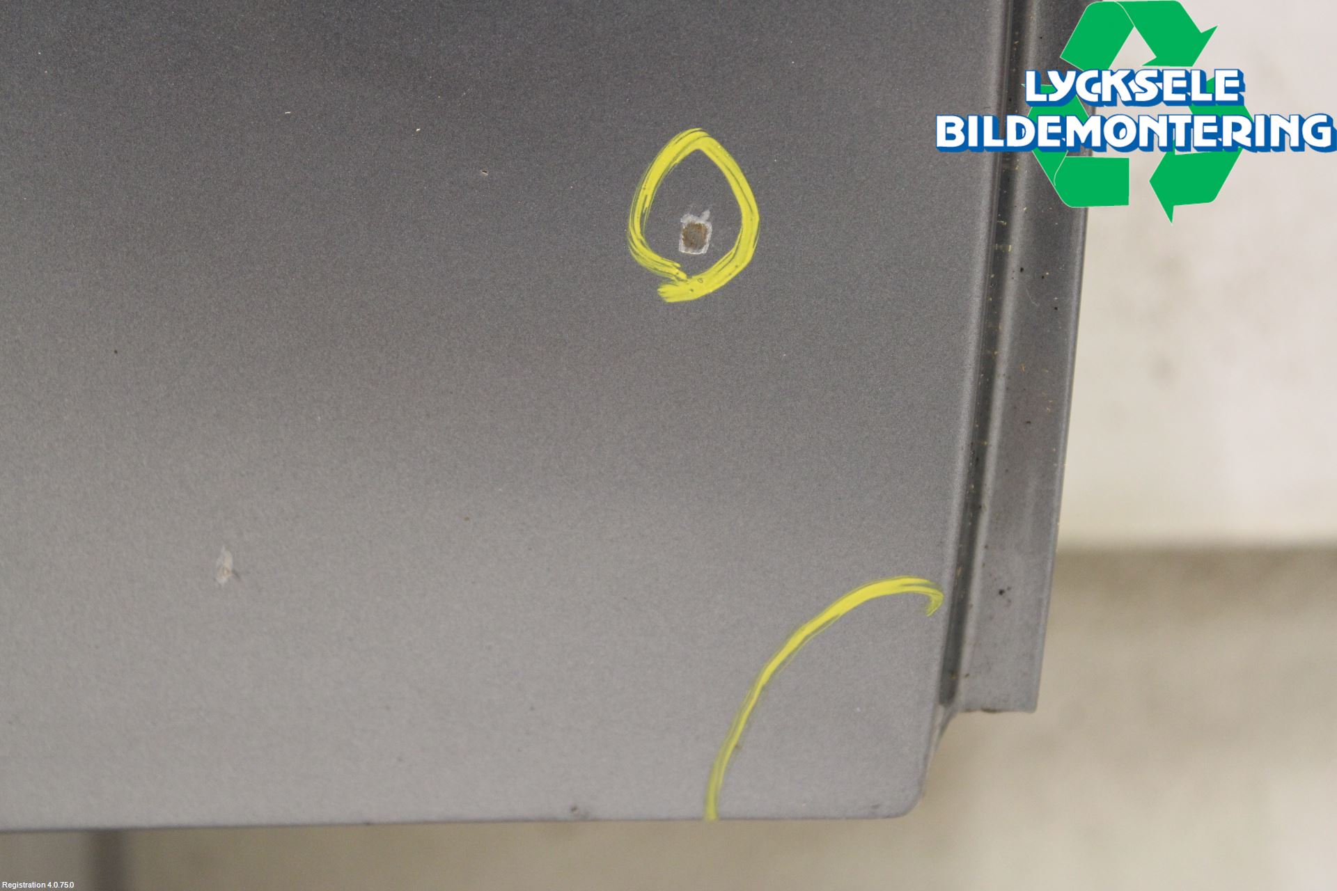 Skoda SUPERB 09-15 Dörr Bak Höger