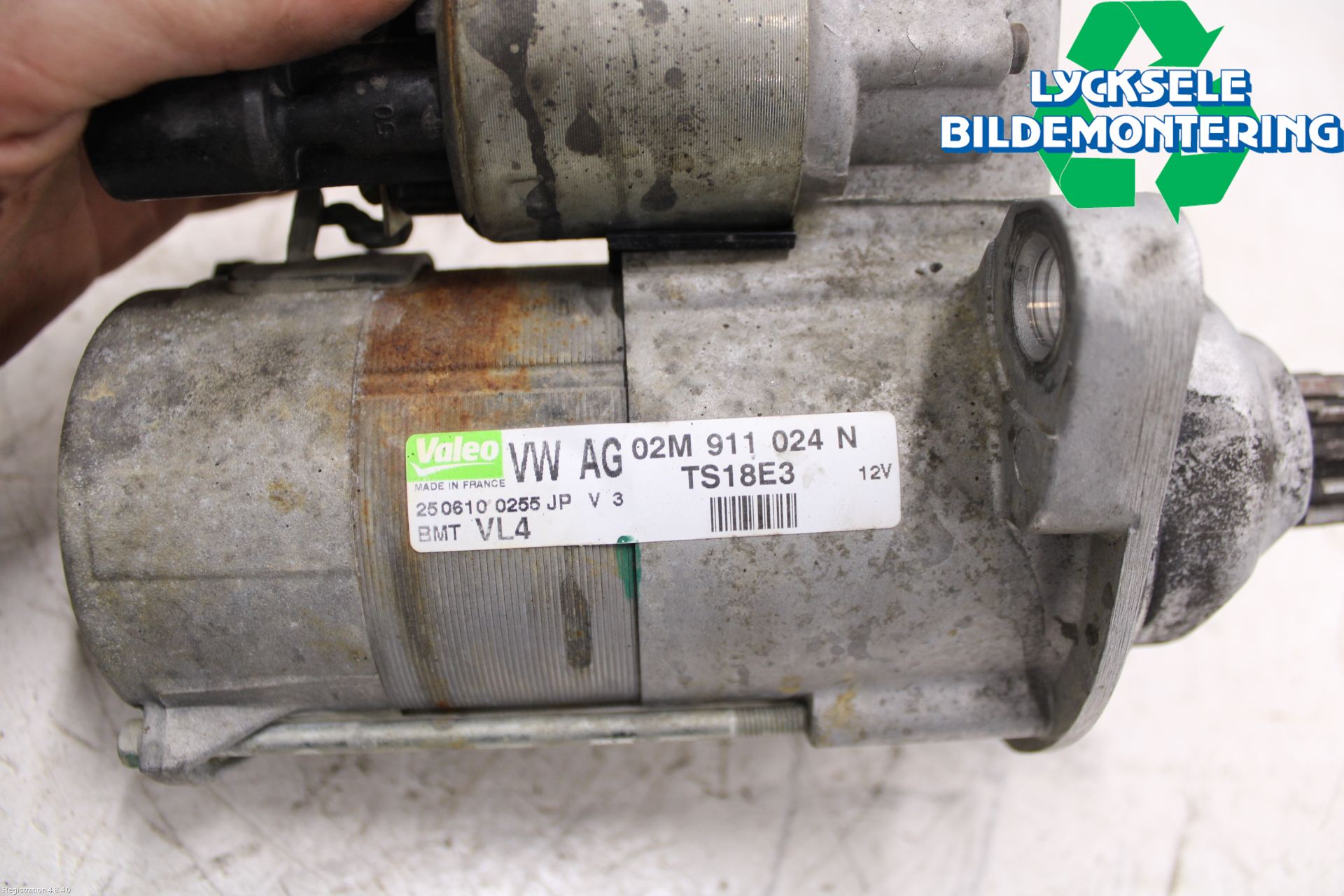 Volkswagen VW CADDY      04-10 Startmotor Diesel