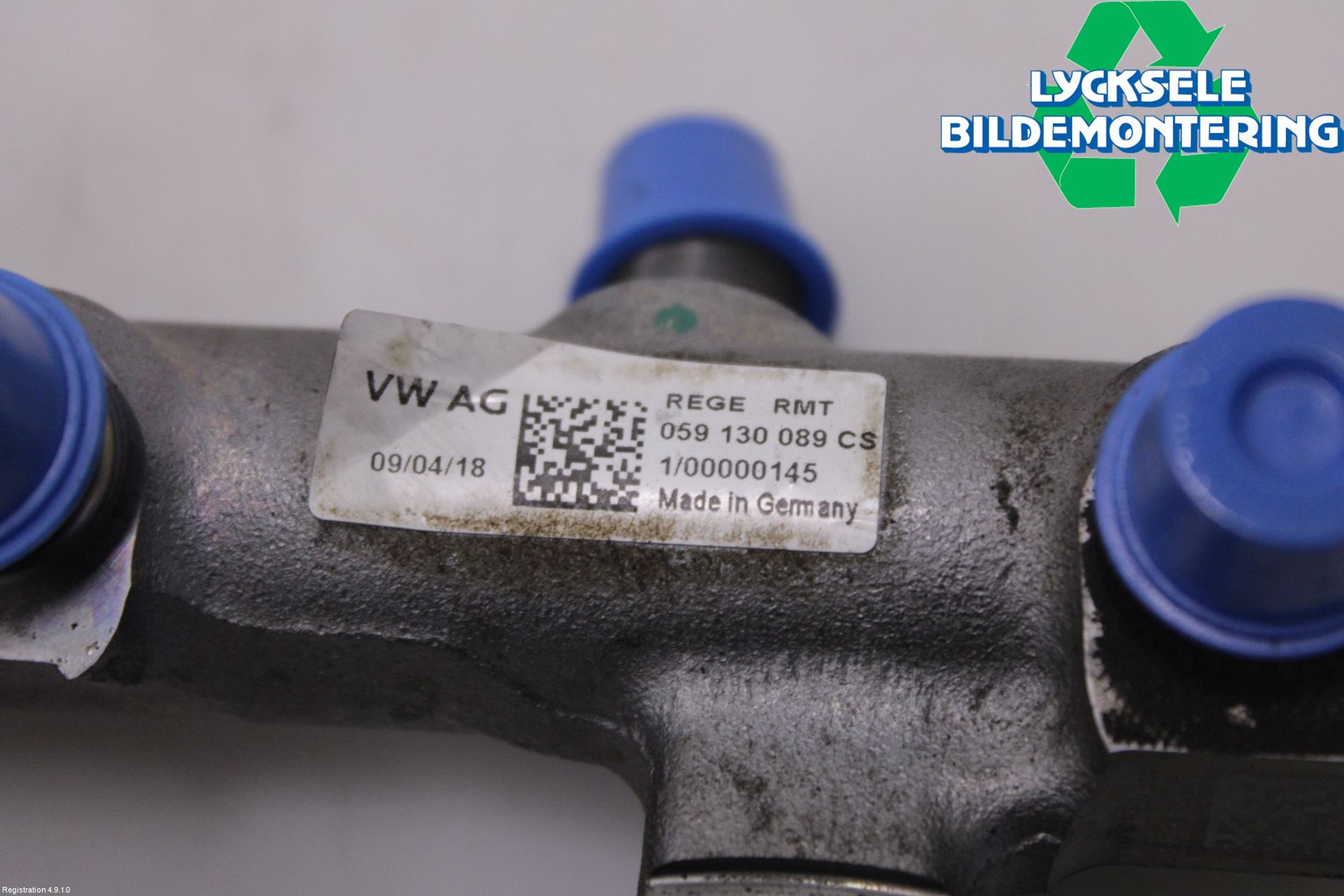 Volkswagen VW AMAROK 2H 10-22 Inj. Fuelrail