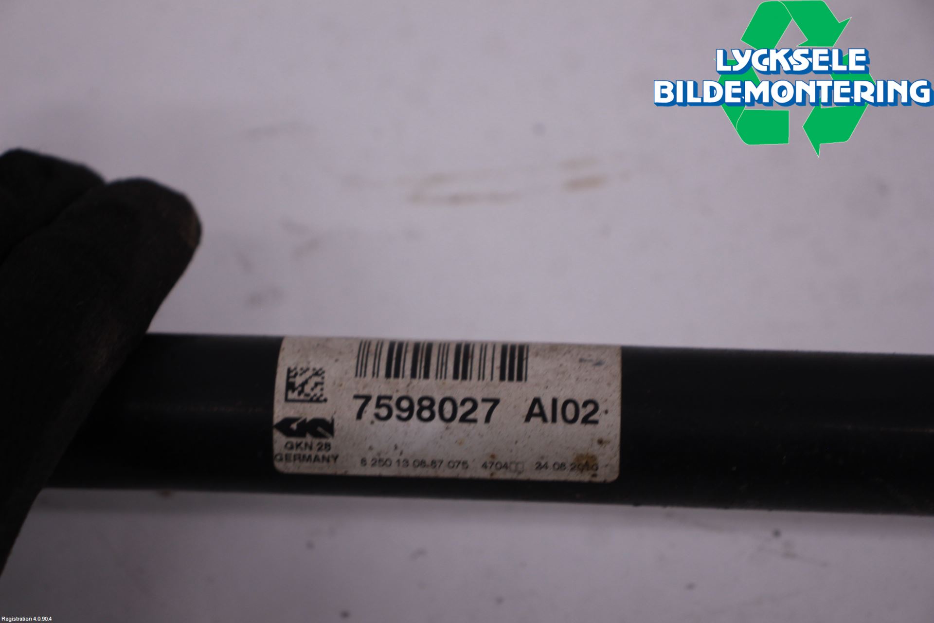 BMW X3 F25 10-17 Drivaxel Fram Vänster