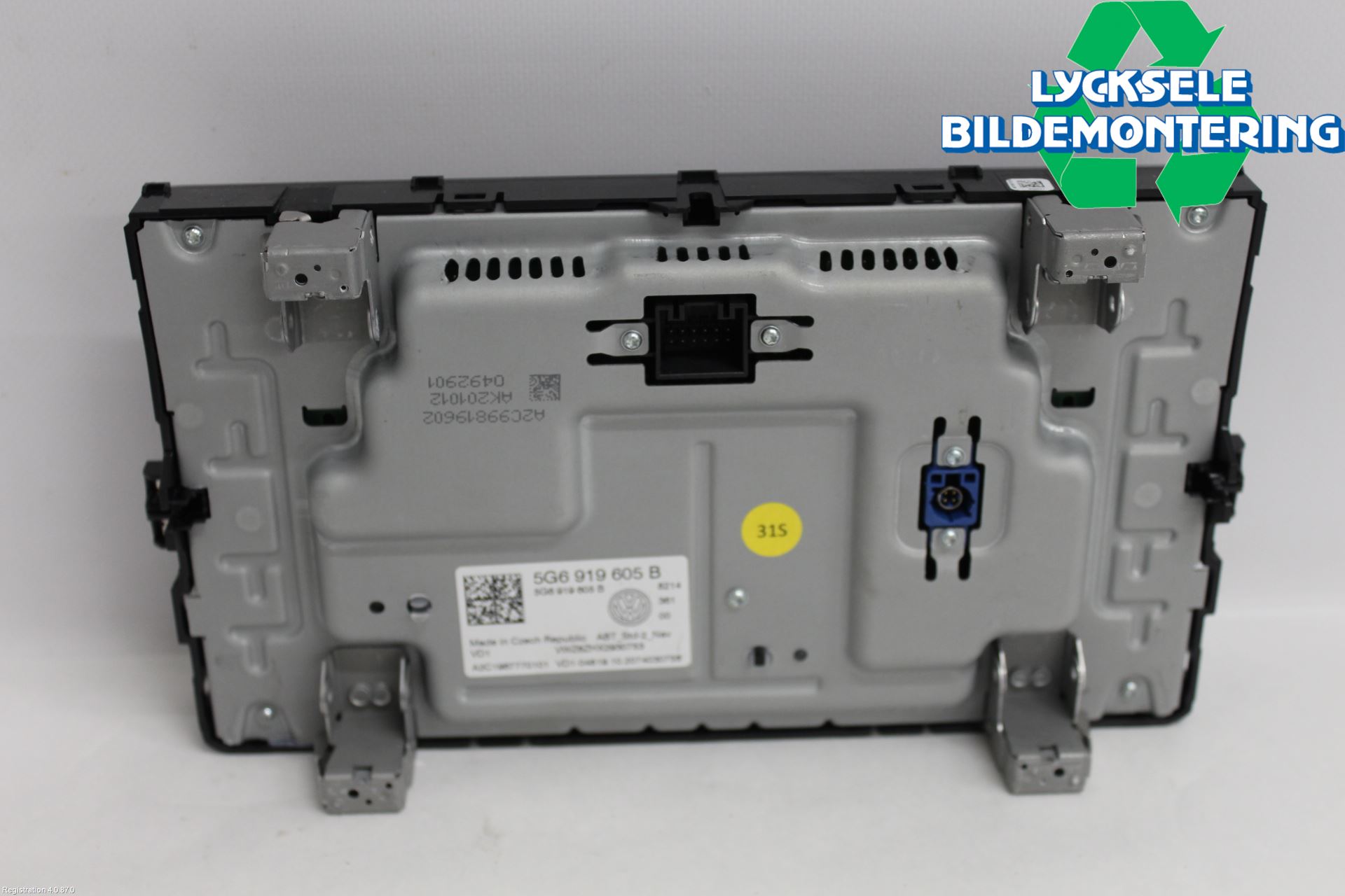 Volkswagen VW PASSAT 20-24 Cd Radio - Multimediapanel