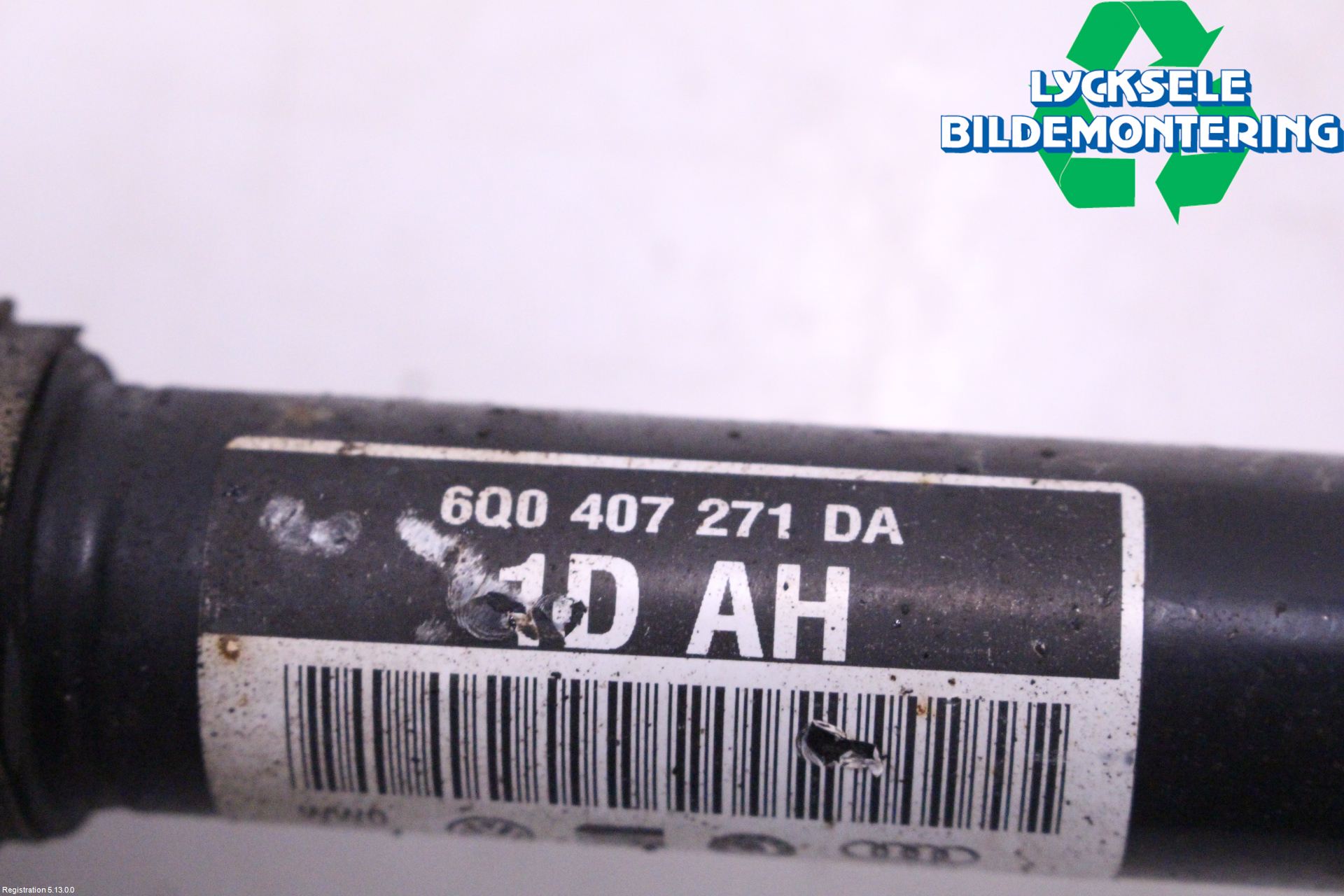 Skoda FABIA 07-14 Drivaxel Fram Vänster