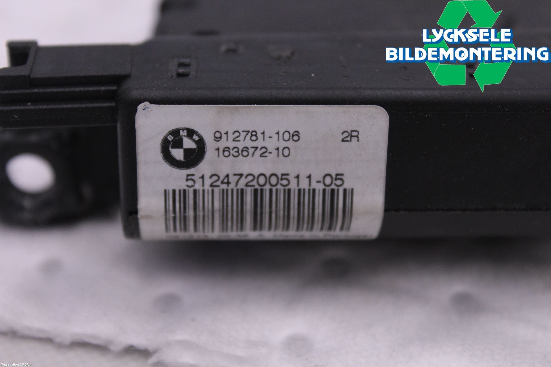 BMW X1 E84 10-15 Låskista Baklucka