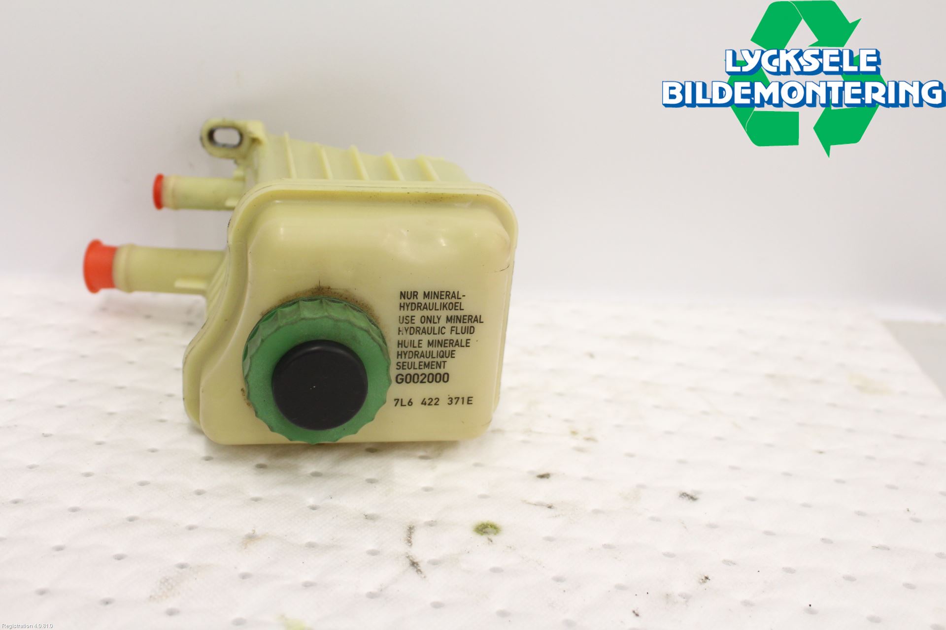 Volkswagen VW TOUAREG 7L 03-10 Styrservooljebehållare