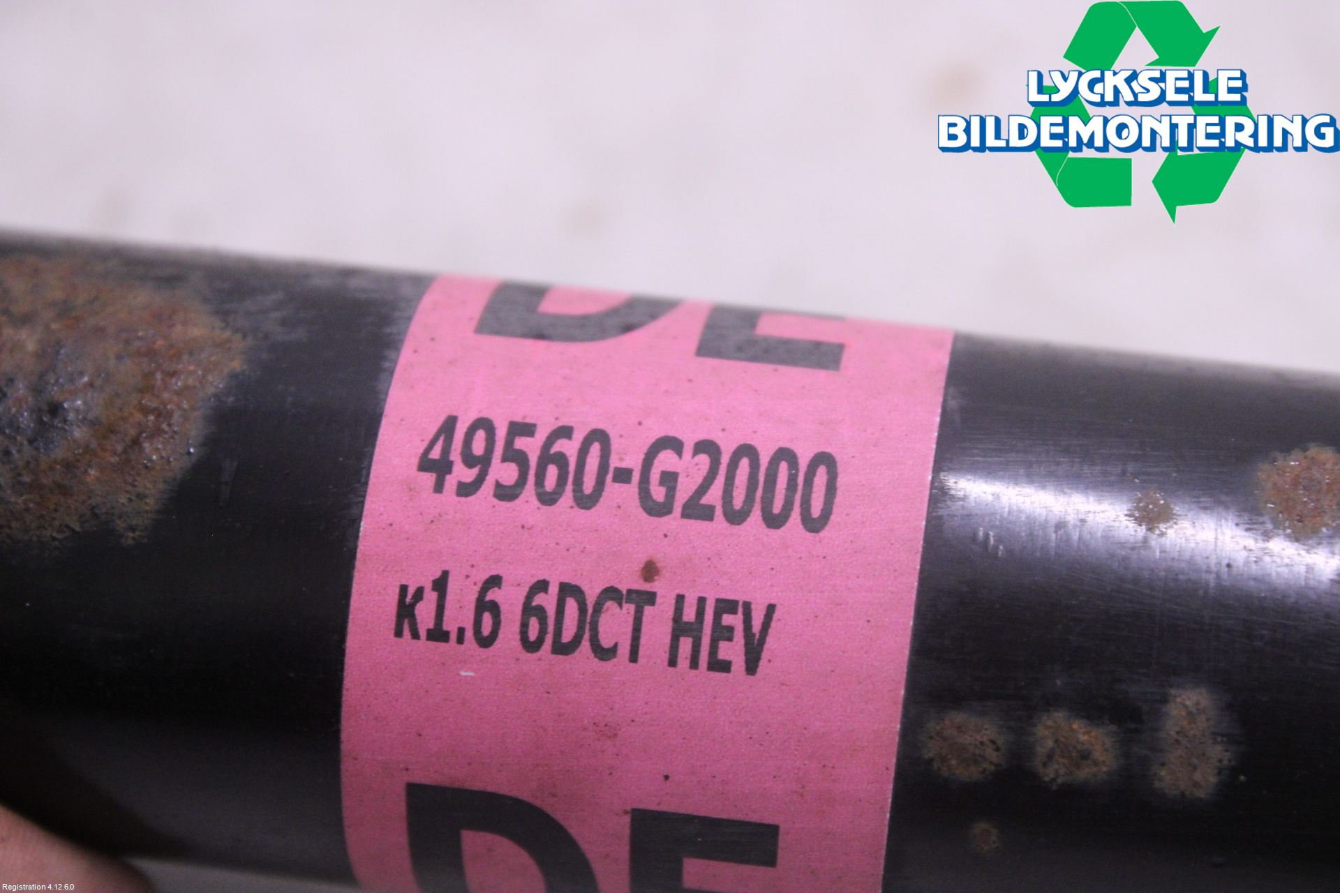 Kia NIRO (DE) 17-22 Drivaxel Fram Höger