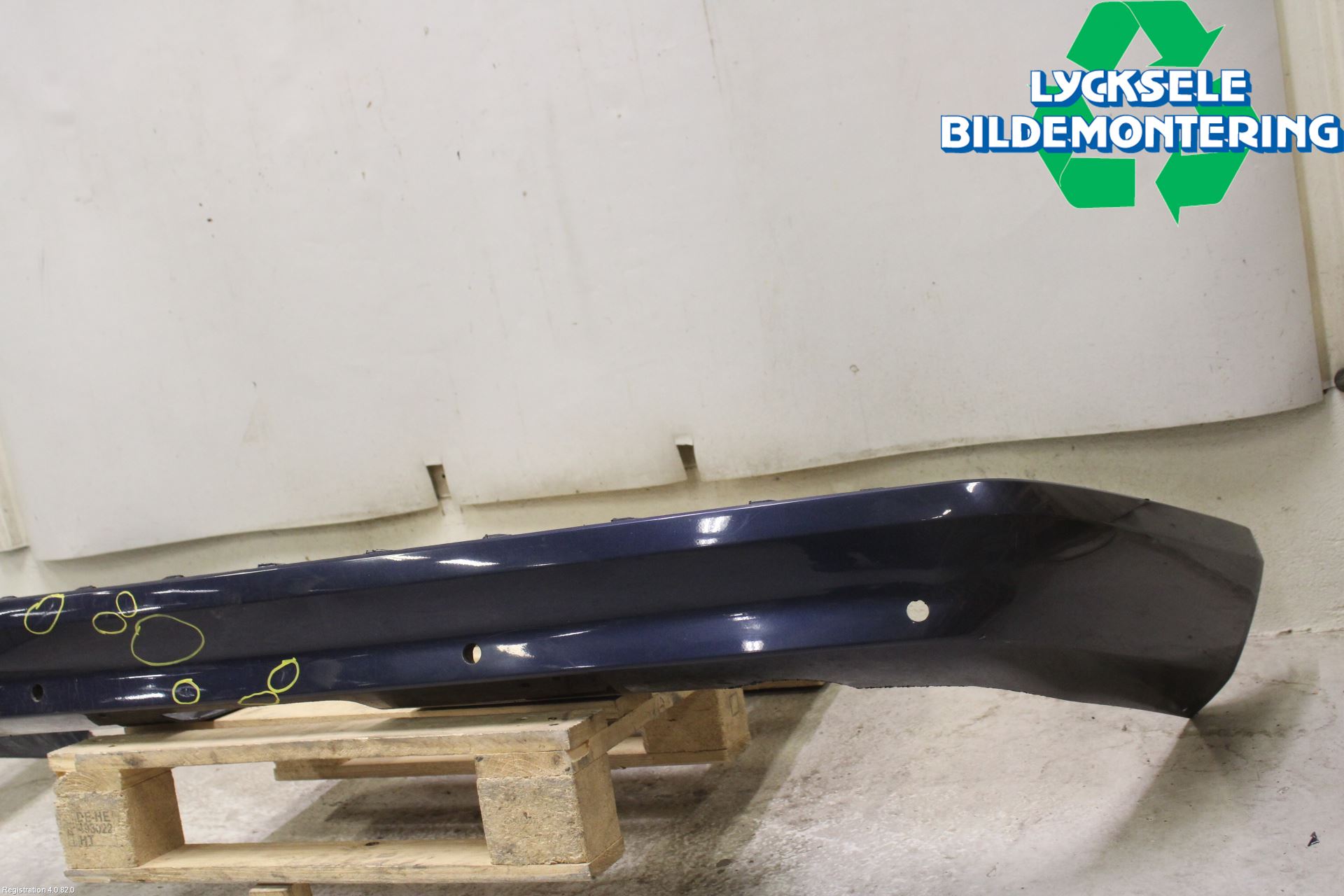 Volvo V70 08-13 Spoiler Bak