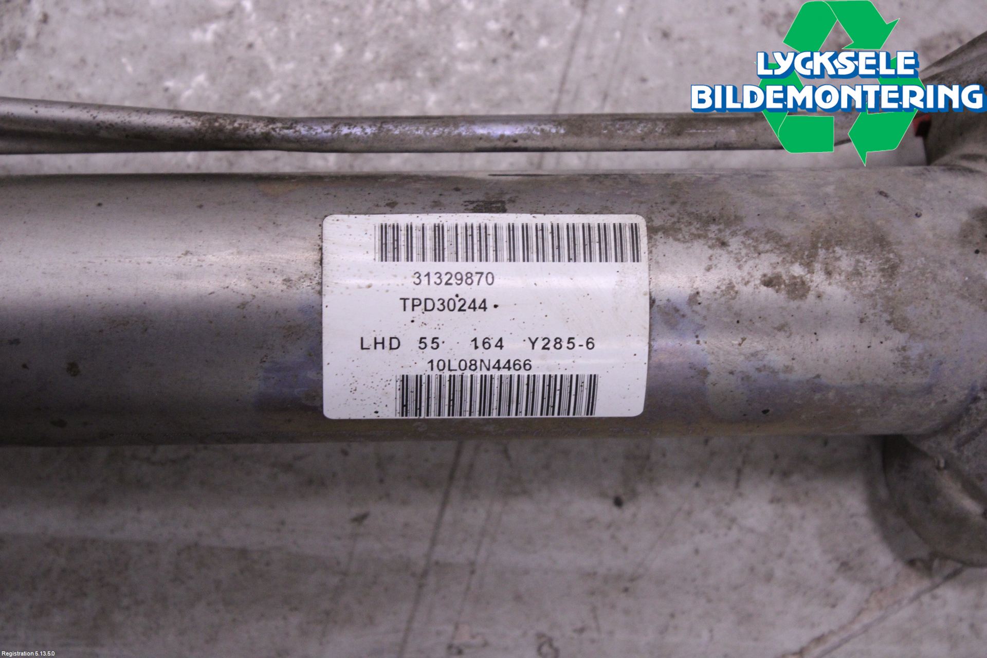 Volvo V70 08-13 Styrväxel Servo -Snäcka