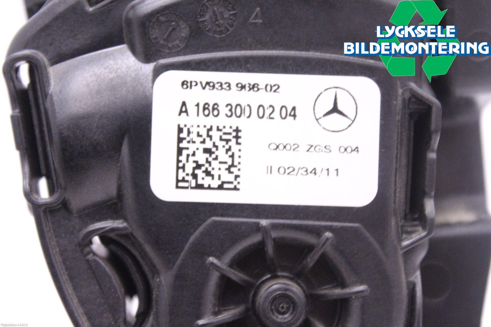 Mercedes-Benz MB GL/GLS-KLASS (X166) 12-19 Gaspedal