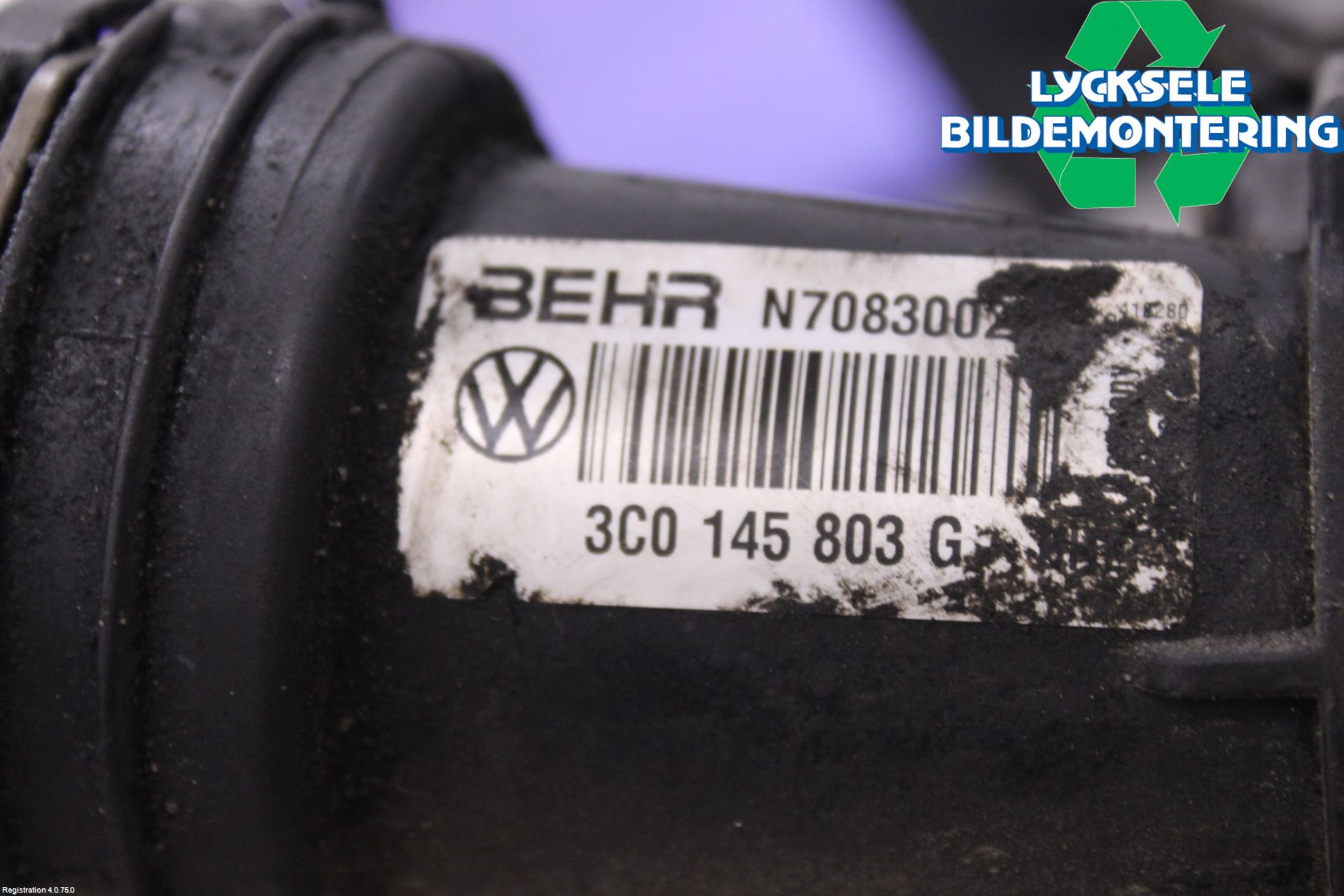 Volkswagen VW PASSAT 05-11 Laddluft-Intercooler Kyl