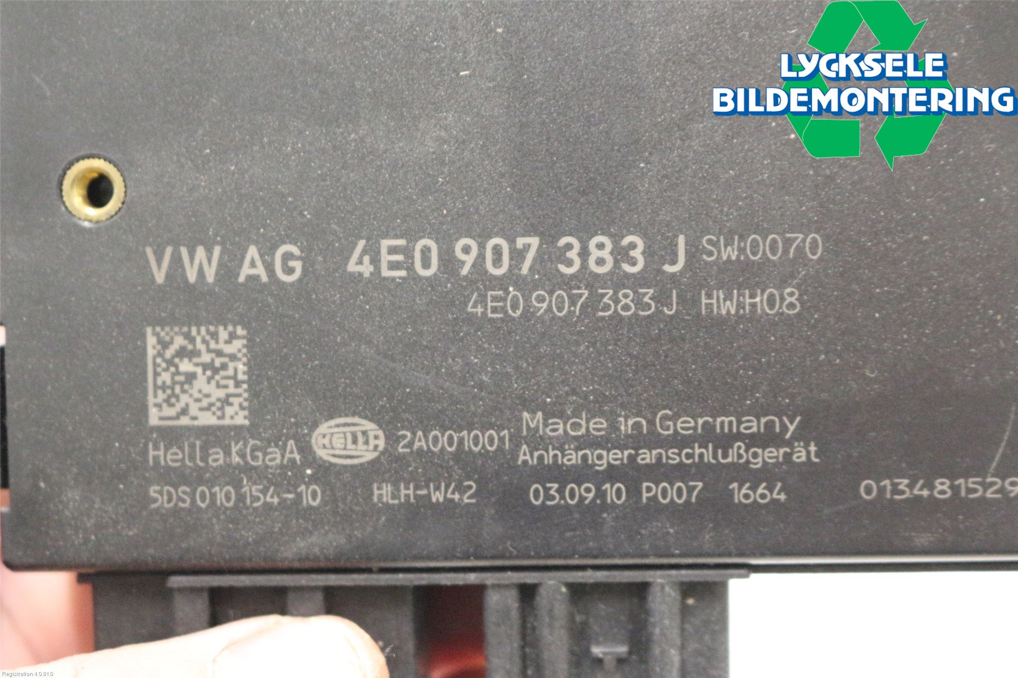 Audi Q7/SQ7 Styrenhet Dragkrok