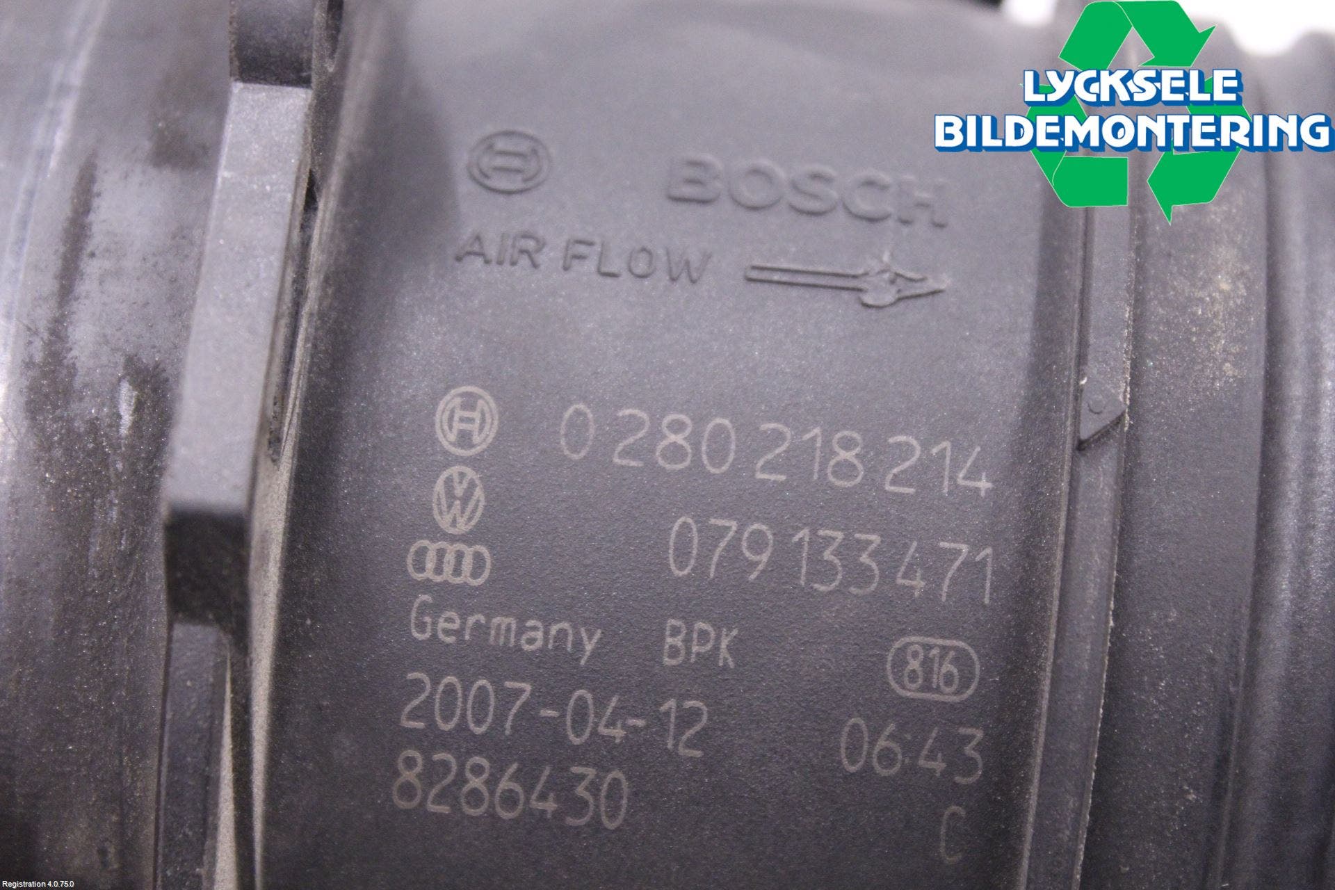 Audi A5 07-16 Injluftmassamätare