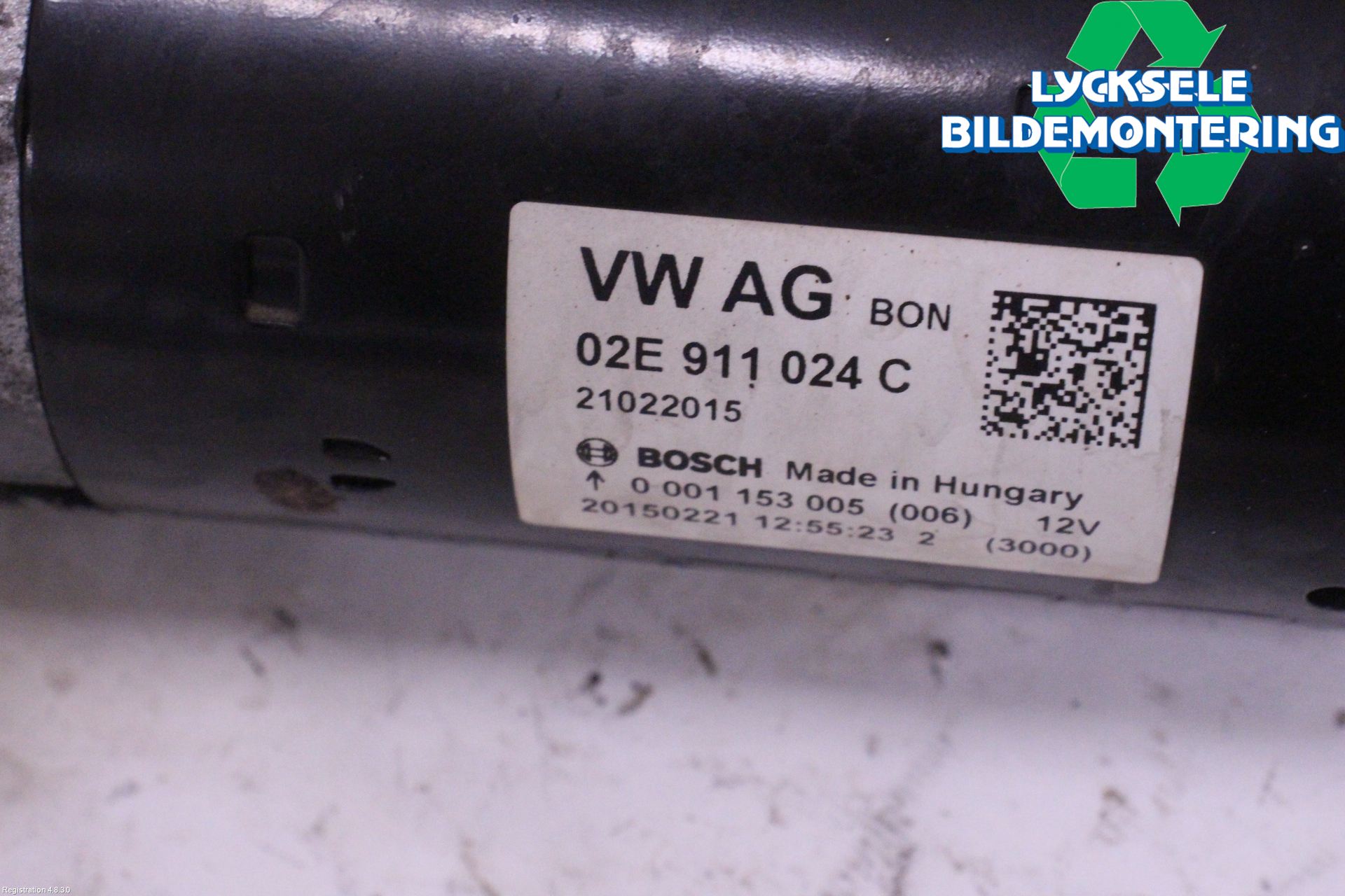 Skoda SUPERB 09-15 Startmotor Diesel