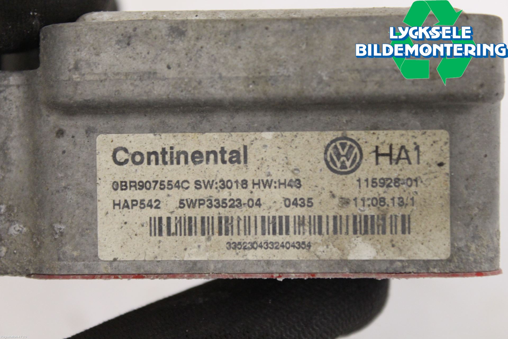 Skoda SUPERB 09-15 Styrenhet Elektrisk Bakväxel