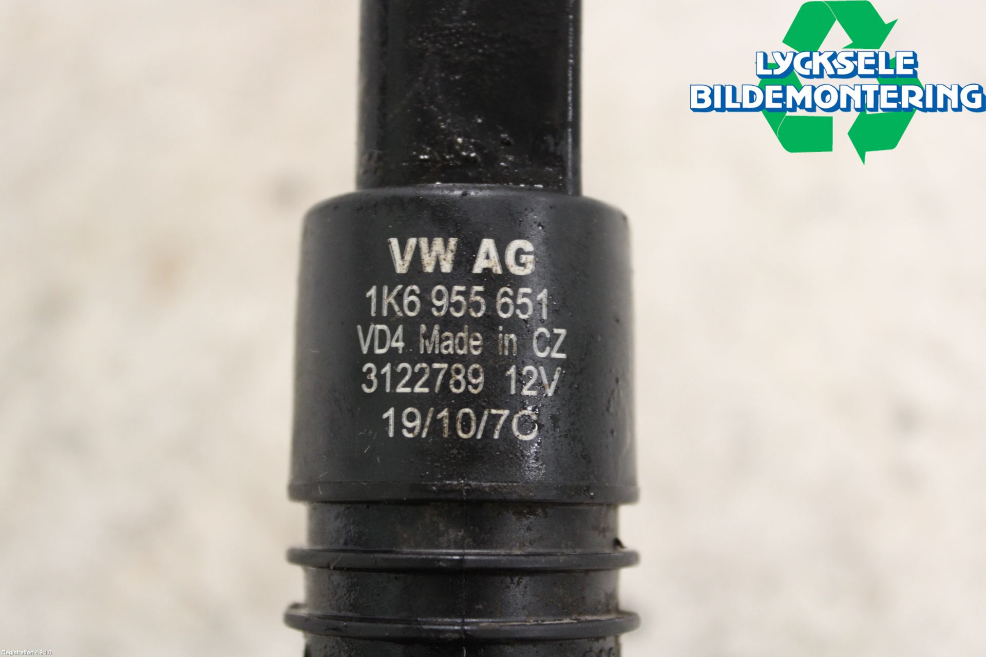 Volkswagen VW PASSAT 05-11 Spolarpump Vindruta