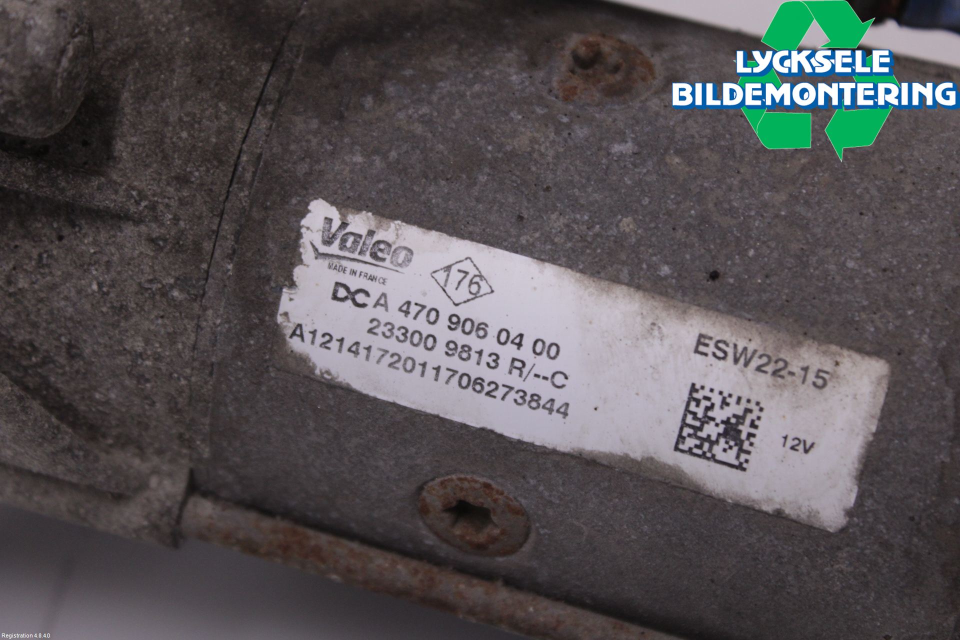 Nissan NV400 12-24 Startmotor Diesel