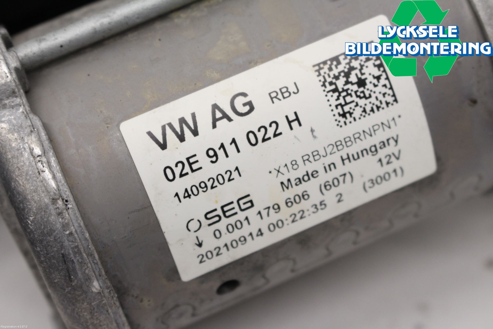 Volkswagen VW GOLF / E-GOLF VIII 20- Startmotor