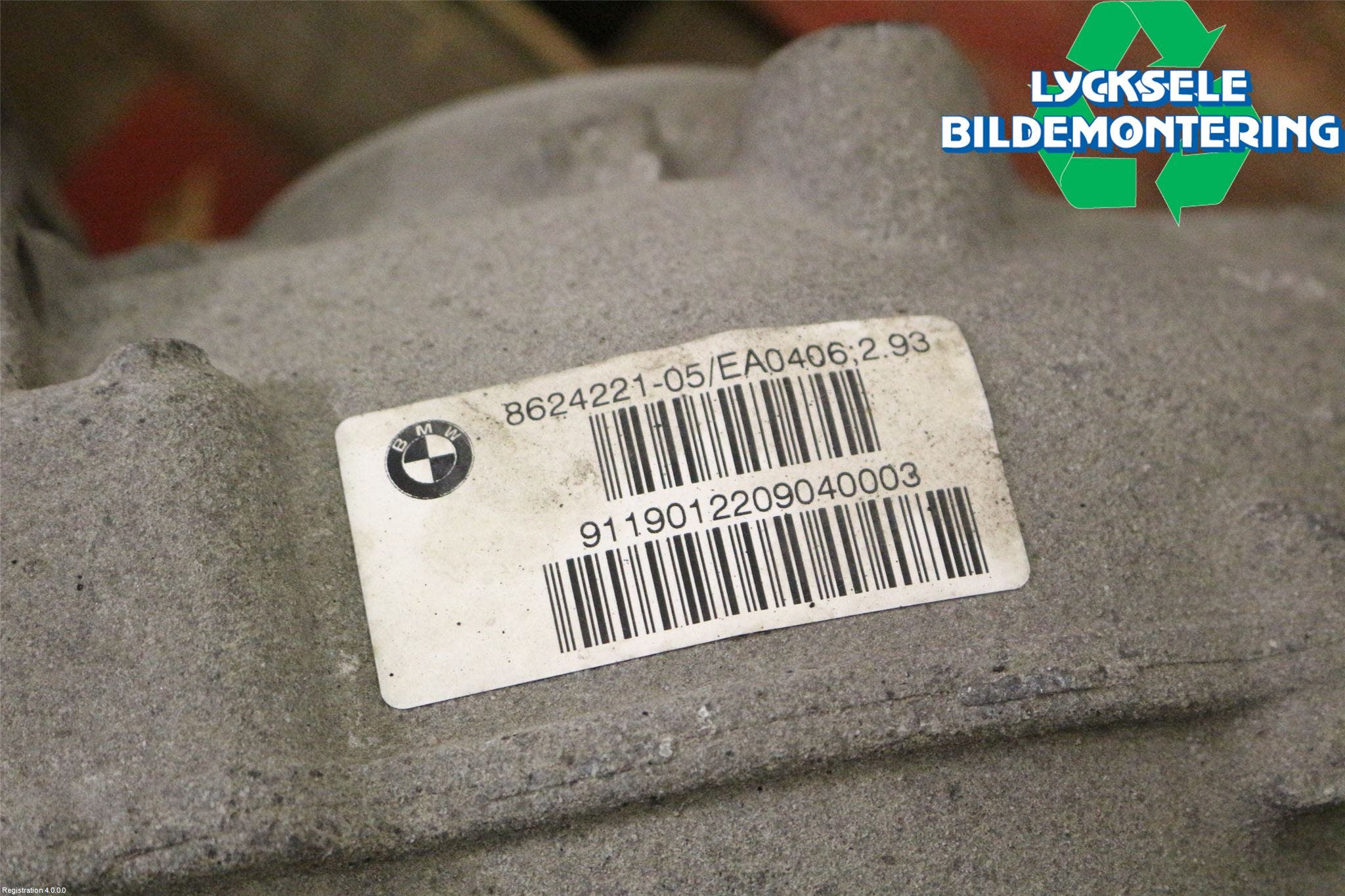 BMW 5 G30/G31/F90 17-23 Bakväxel-Diff