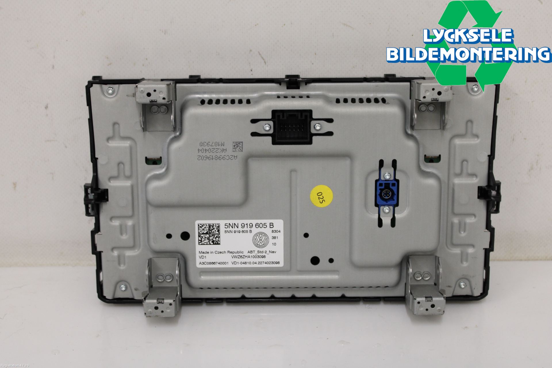 Volkswagen VW T-ROC 18- Cd Radio - Multimediapanel