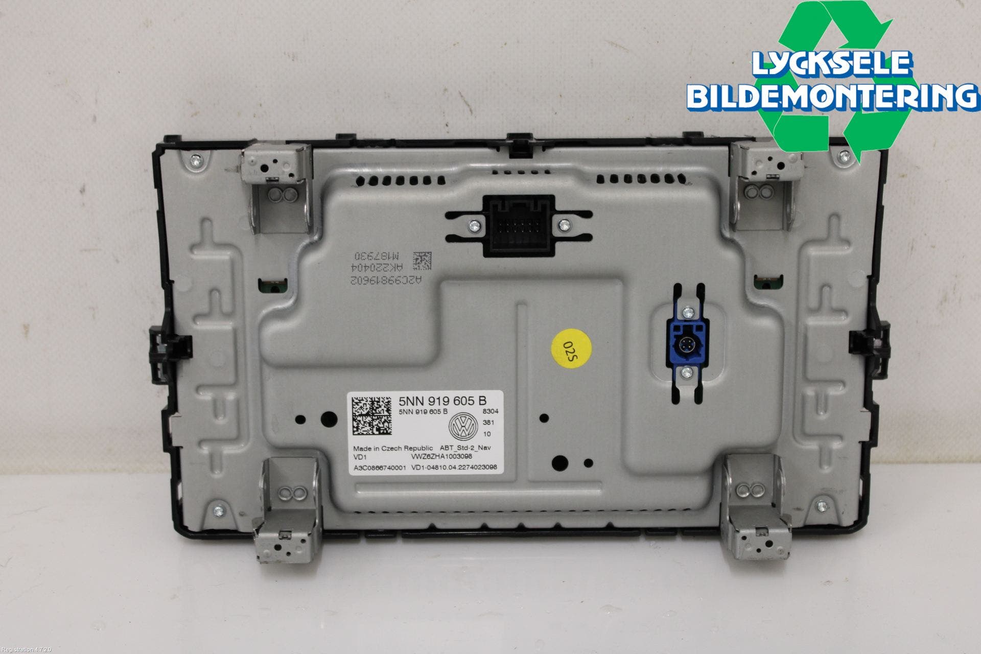 Volkswagen VW T-ROC 18- Cd Radio - Multimediapanel