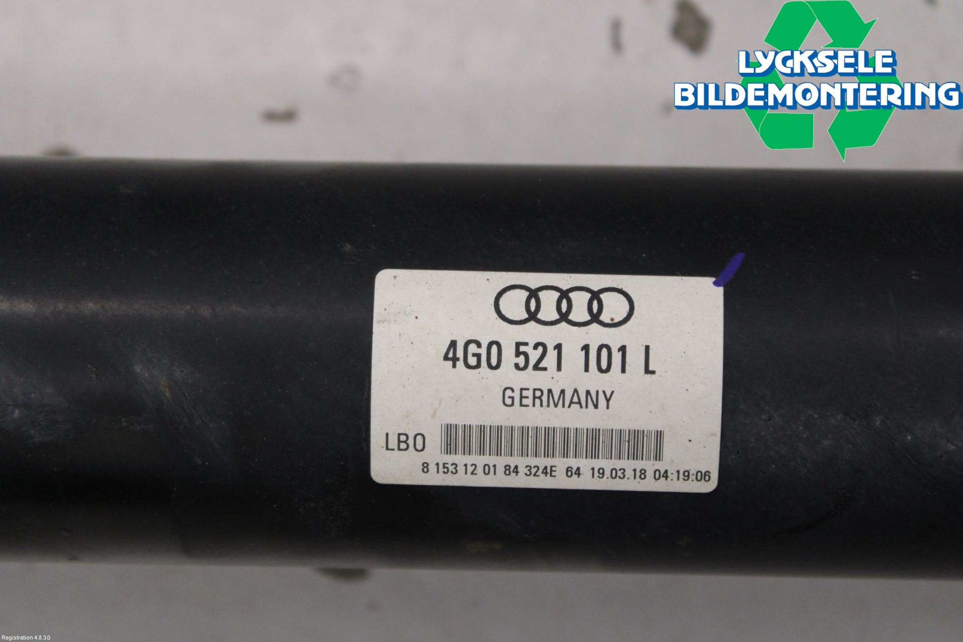 Audi A6 ALLROAD 12-18 Mellanaxel Komp