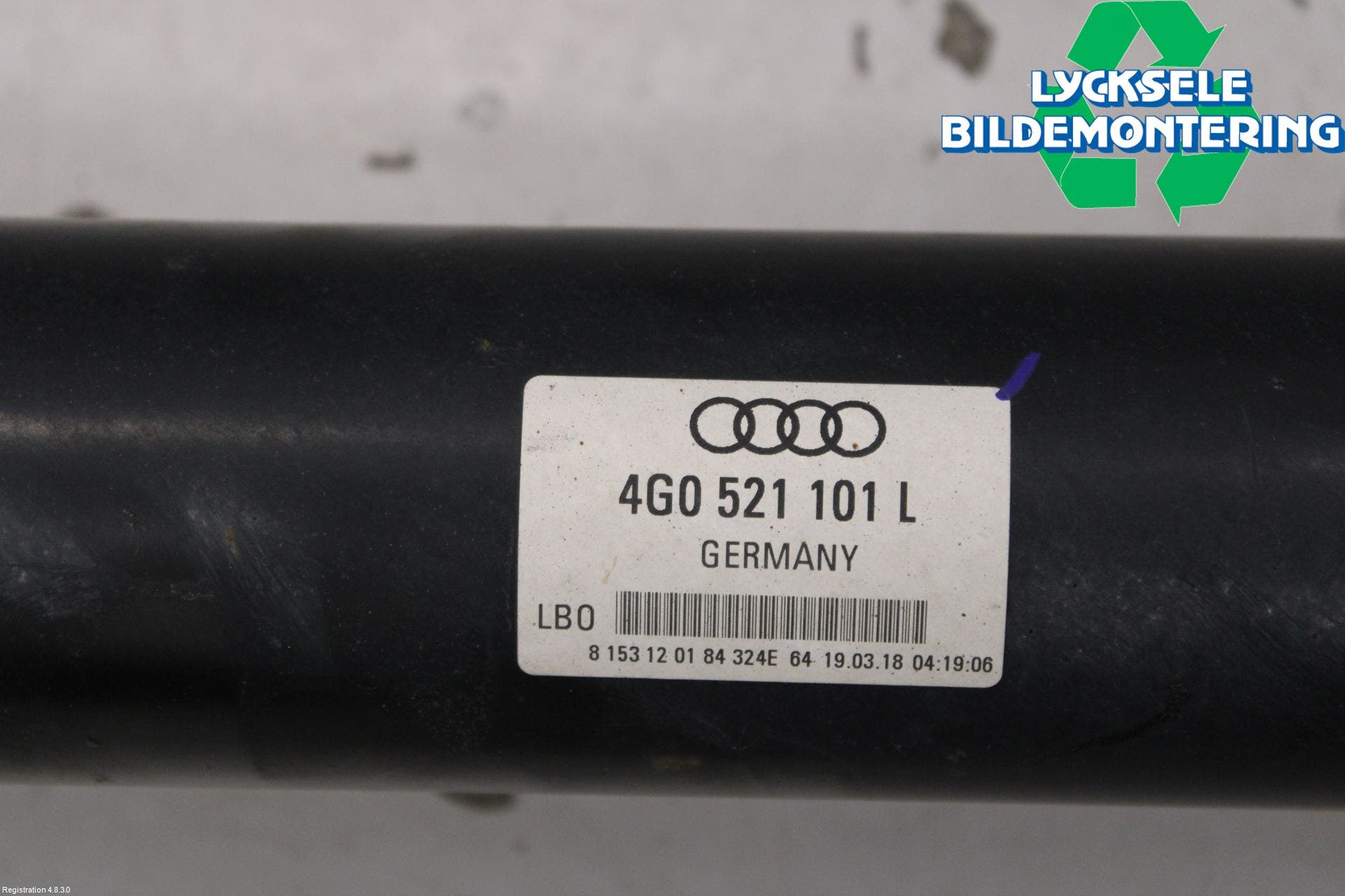 Audi A6 ALLROAD 12-18 Mellanaxel Komp