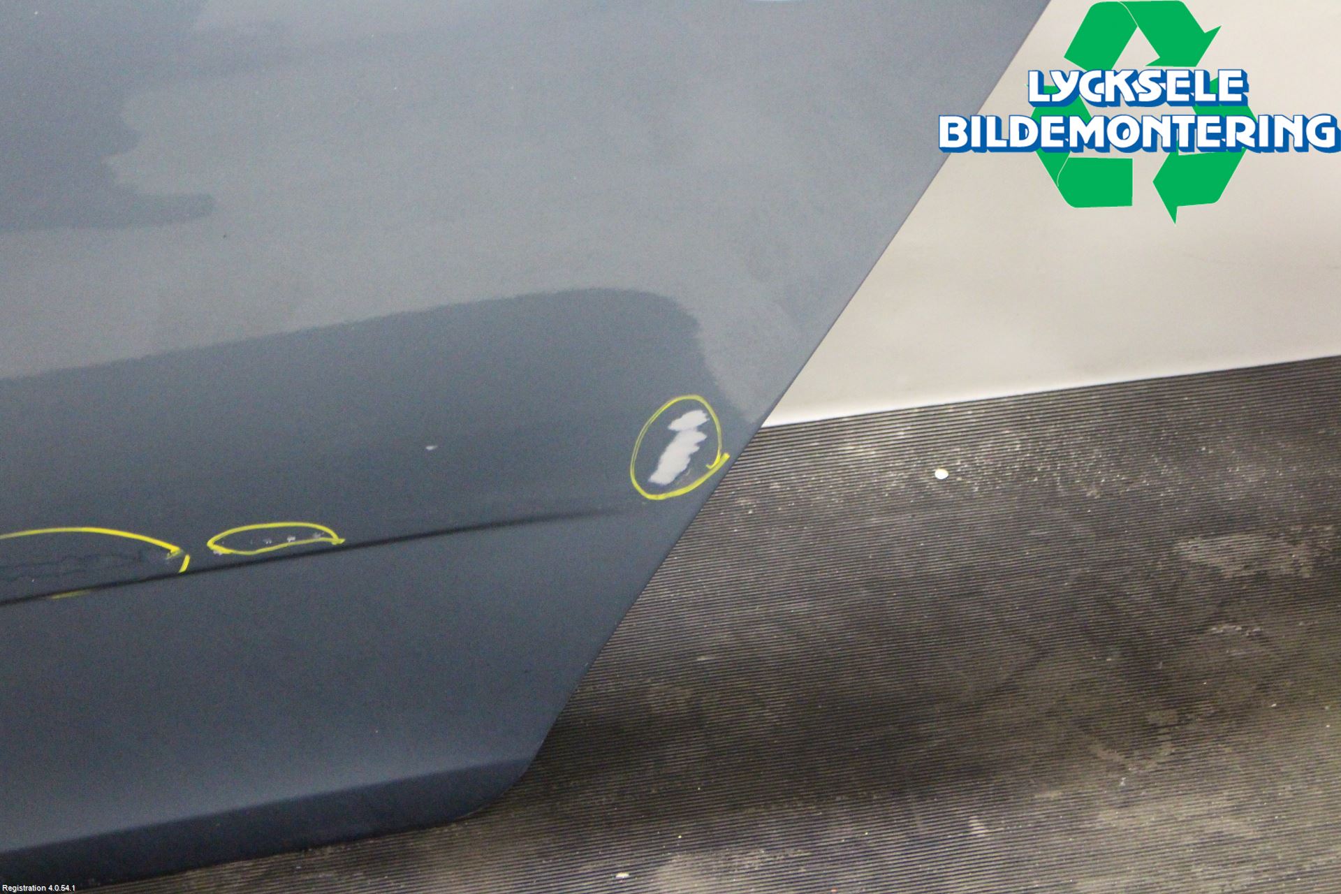 Skoda FABIA 07-14 Dörr Bak Vänster